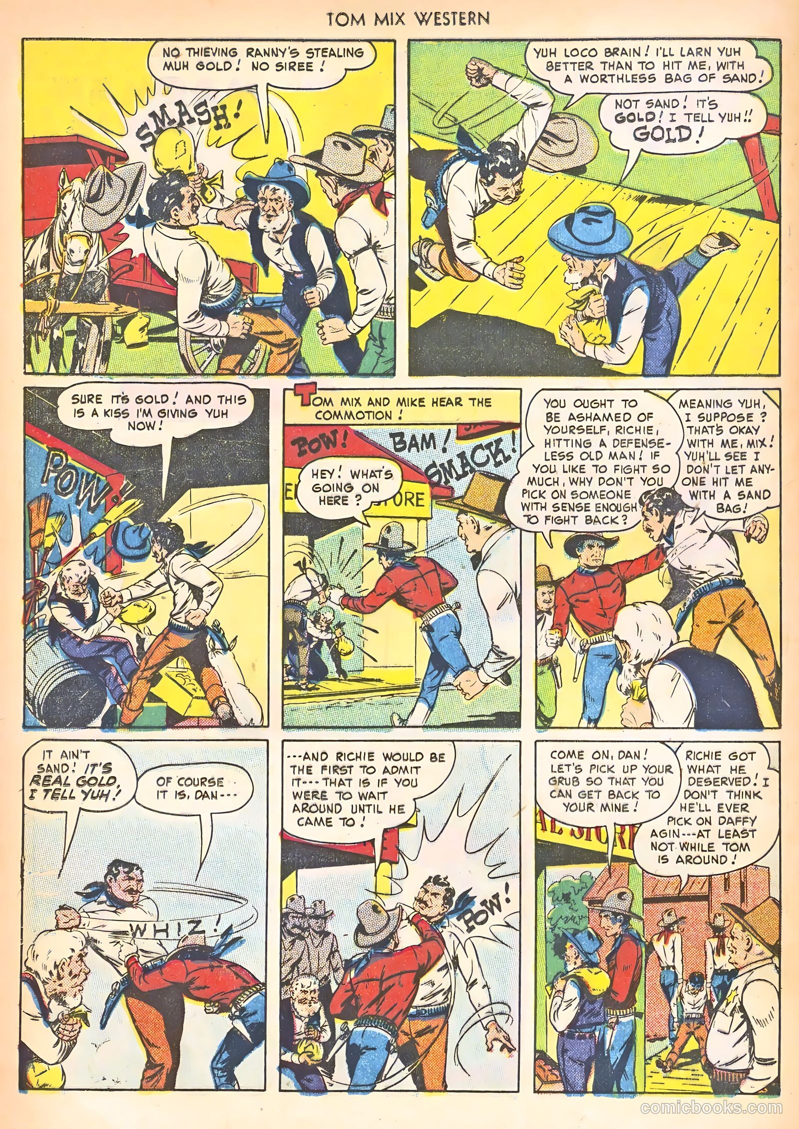 Tom Mix Western #22 — page 16 of 36