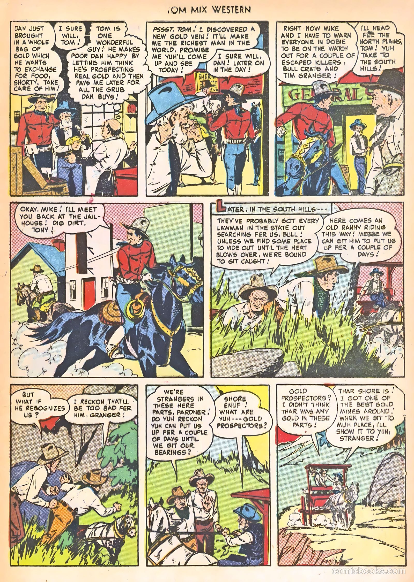 Tom Mix Western #22 — page 17 of 36