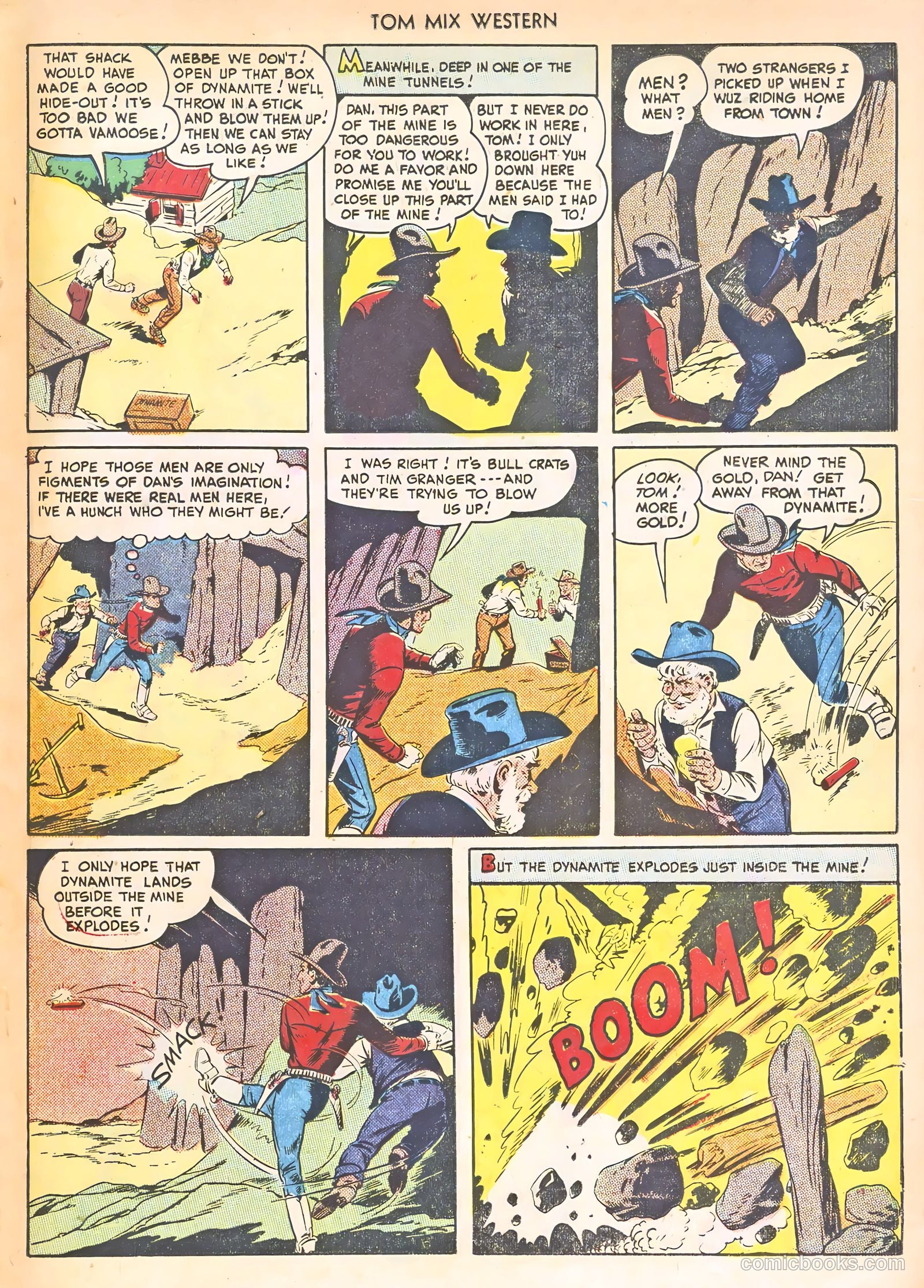 Tom Mix Western #22 — page 19 of 36