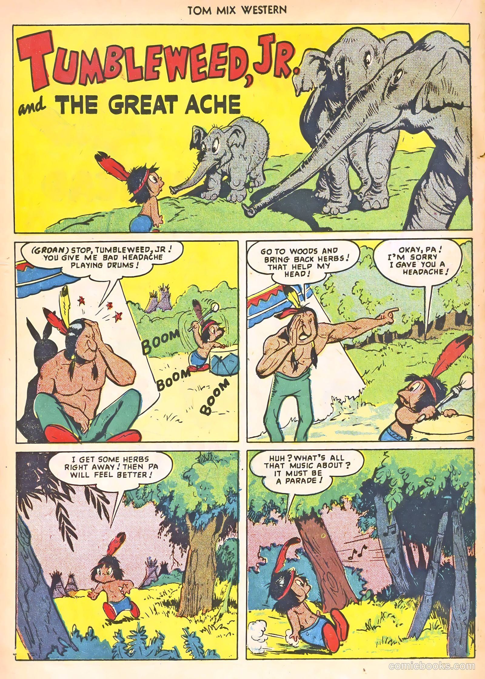 Tom Mix Western #22 — page 22 of 36