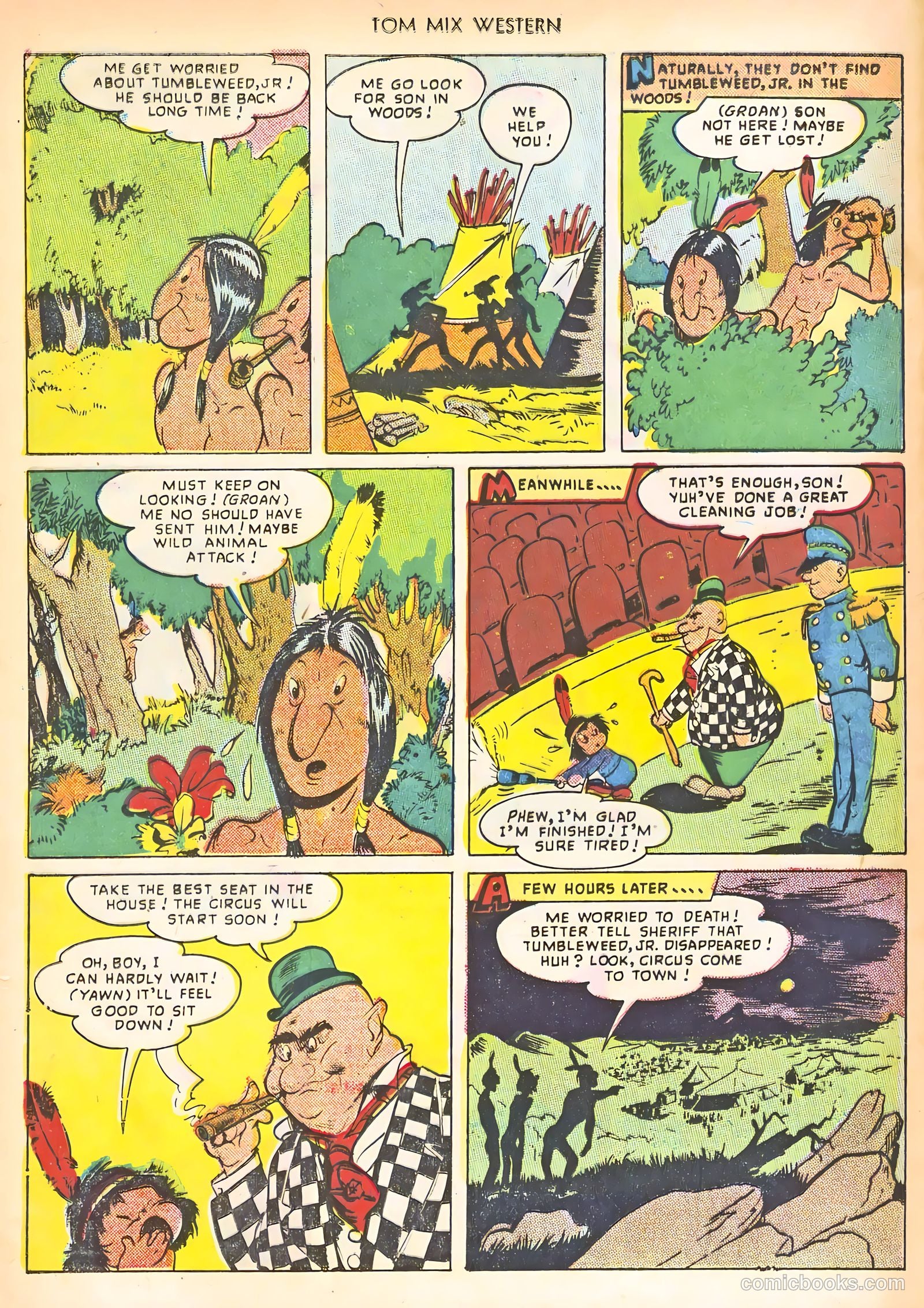 Tom Mix Western #22 — page 24 of 36