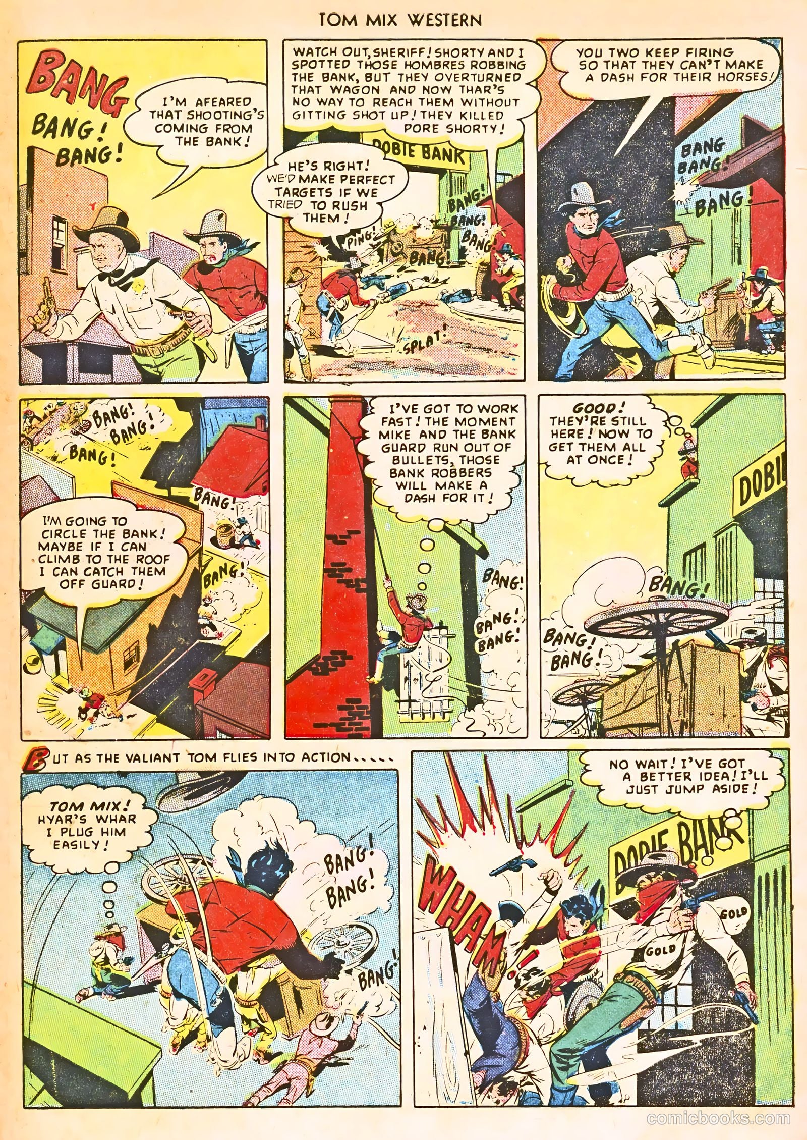 Tom Mix Western #22 — page 27 of 36