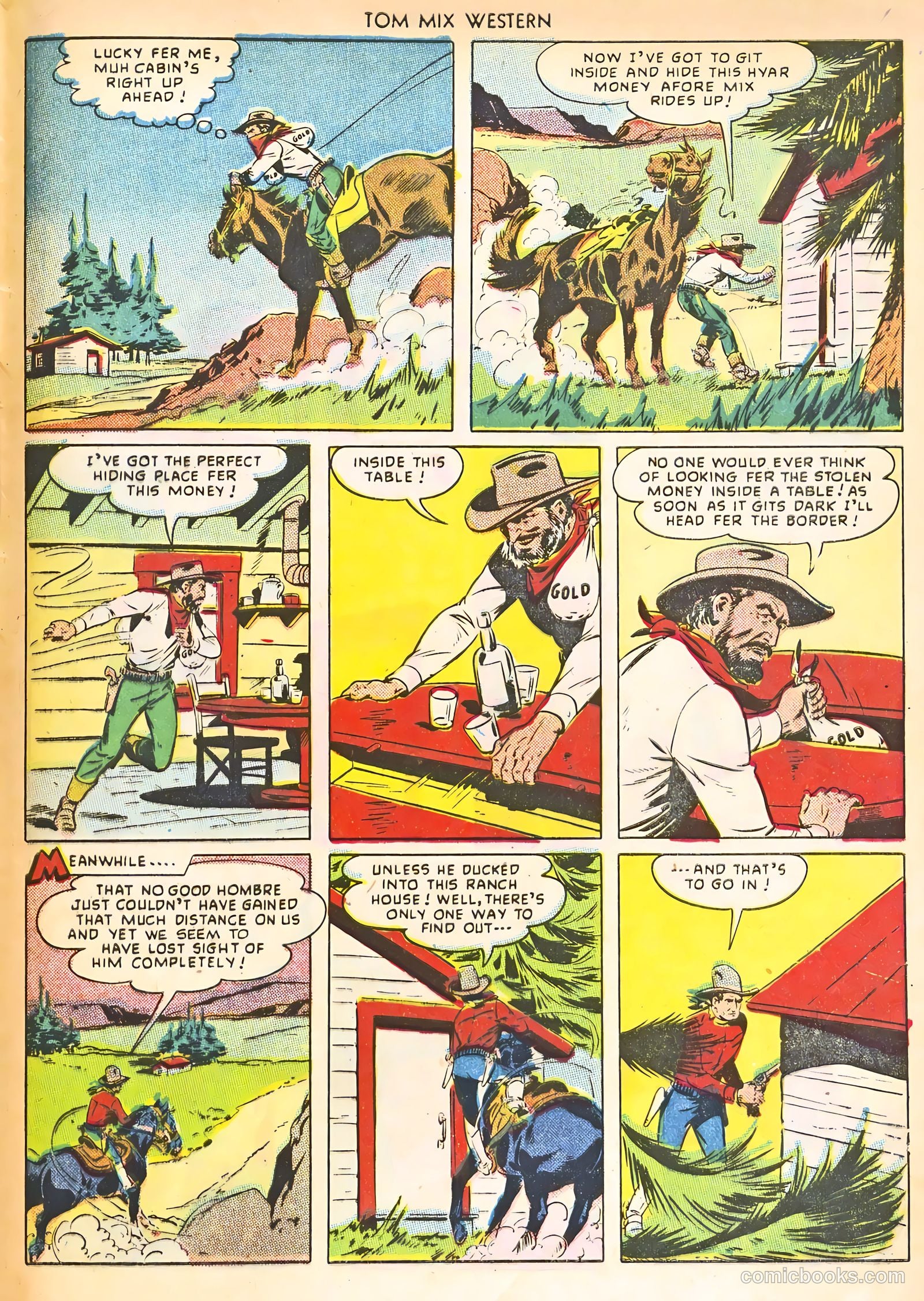 Tom Mix Western #22 — page 29 of 36