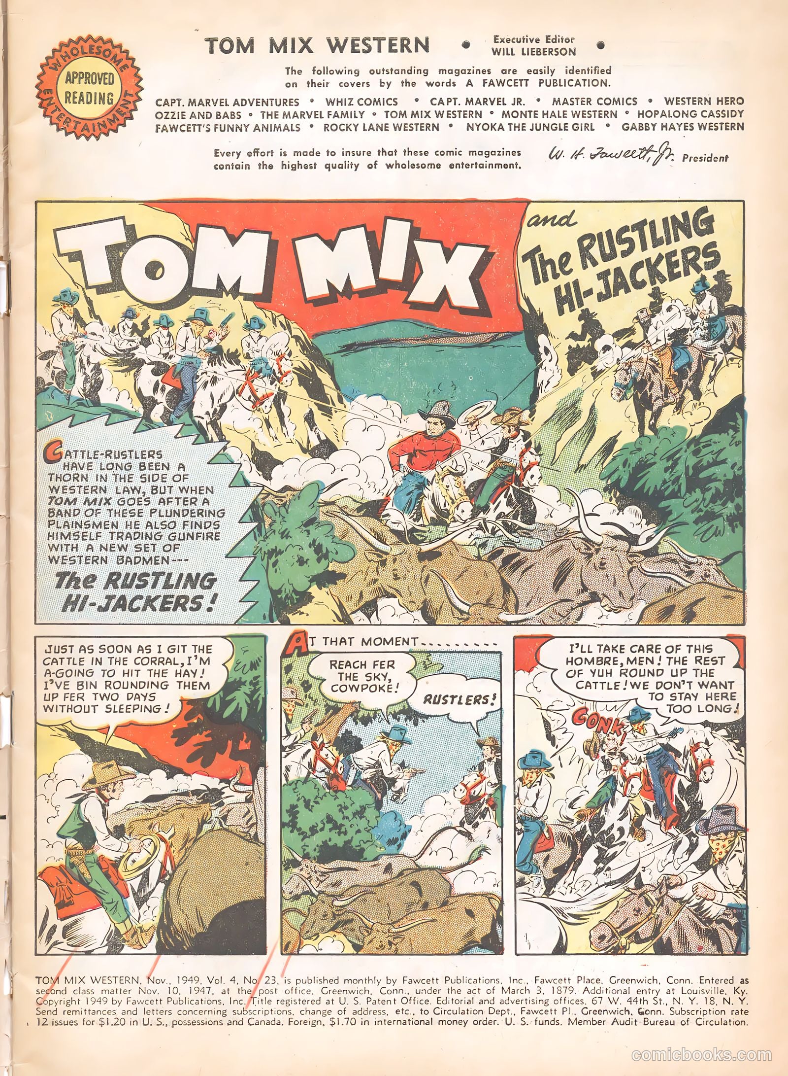 Tom Mix Western #23 — page 3 of 52