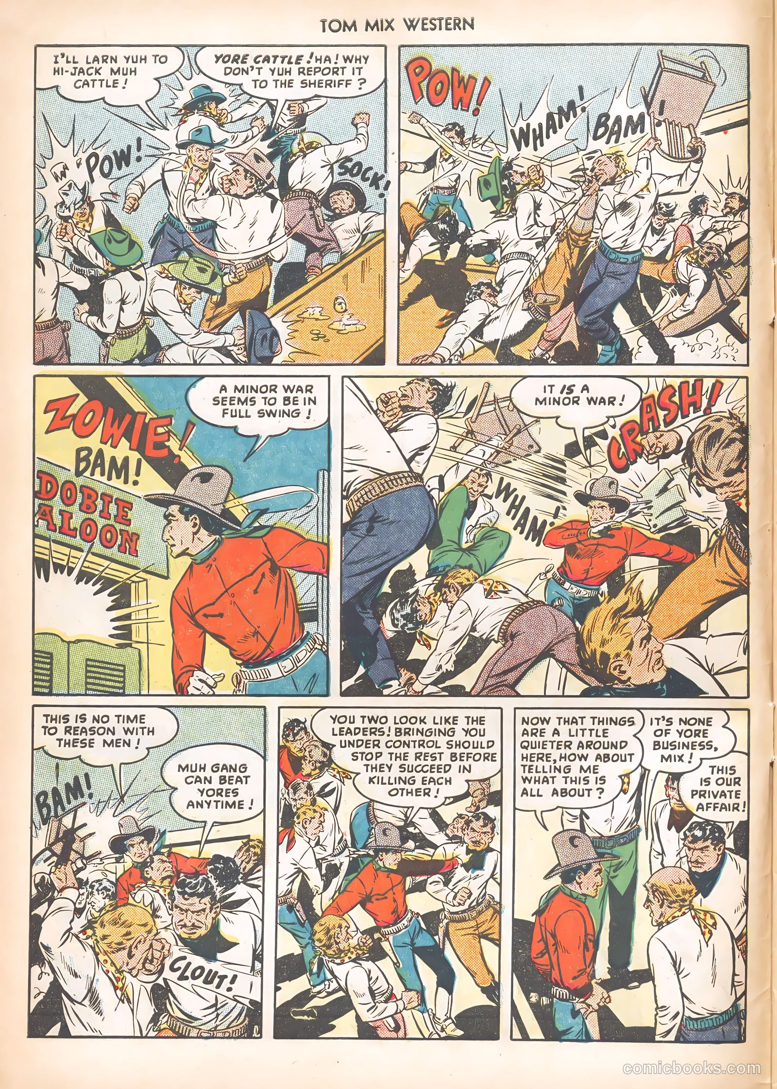 Tom Mix Western #23 — page 6 of 52
