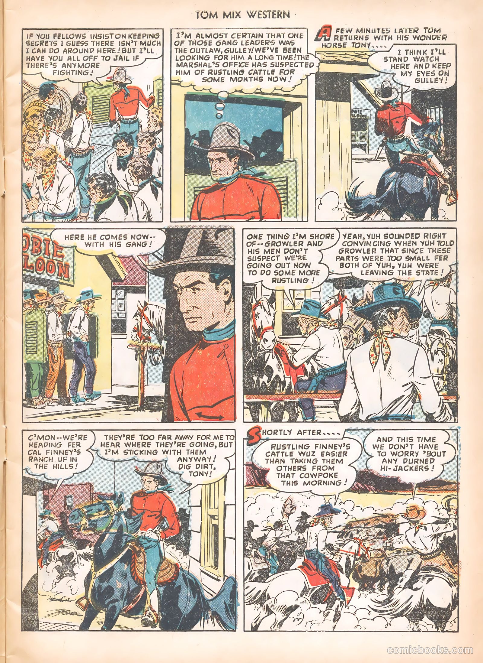 Tom Mix Western #23 — page 7 of 52