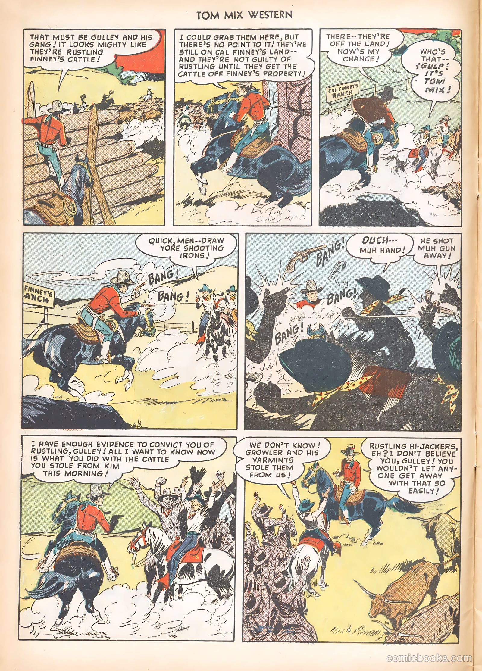 Tom Mix Western #23 — page 8 of 52