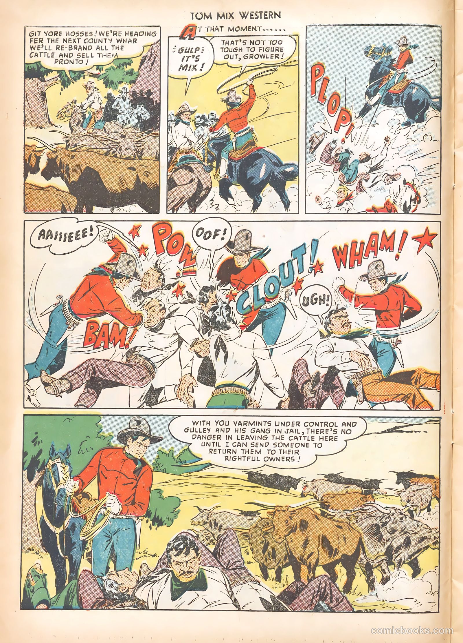 Tom Mix Western #23 — page 10 of 52