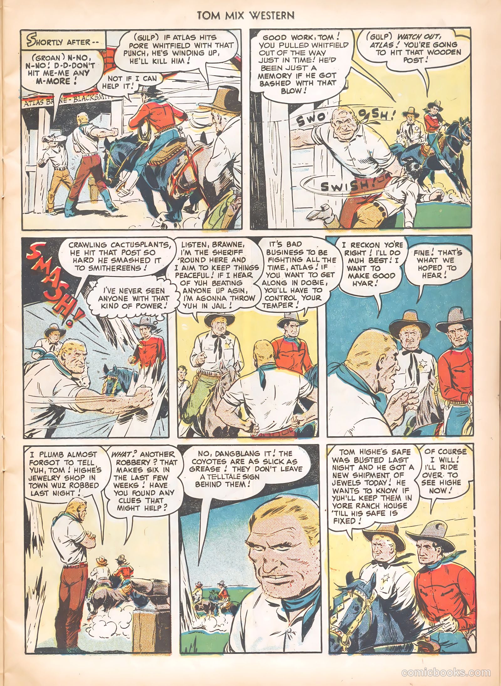 Tom Mix Western #23 — page 15 of 52