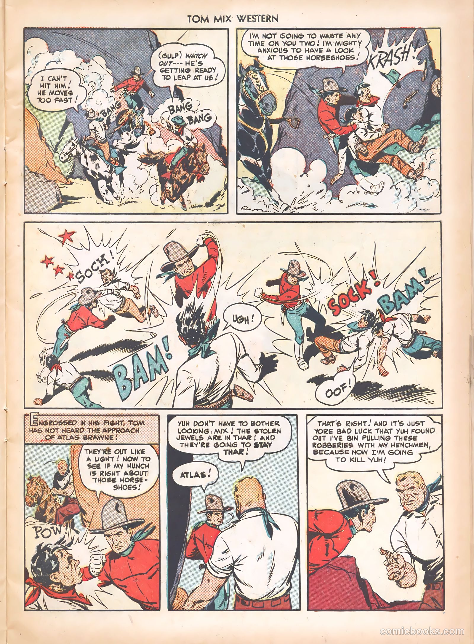 Tom Mix Western #23 — page 19 of 52