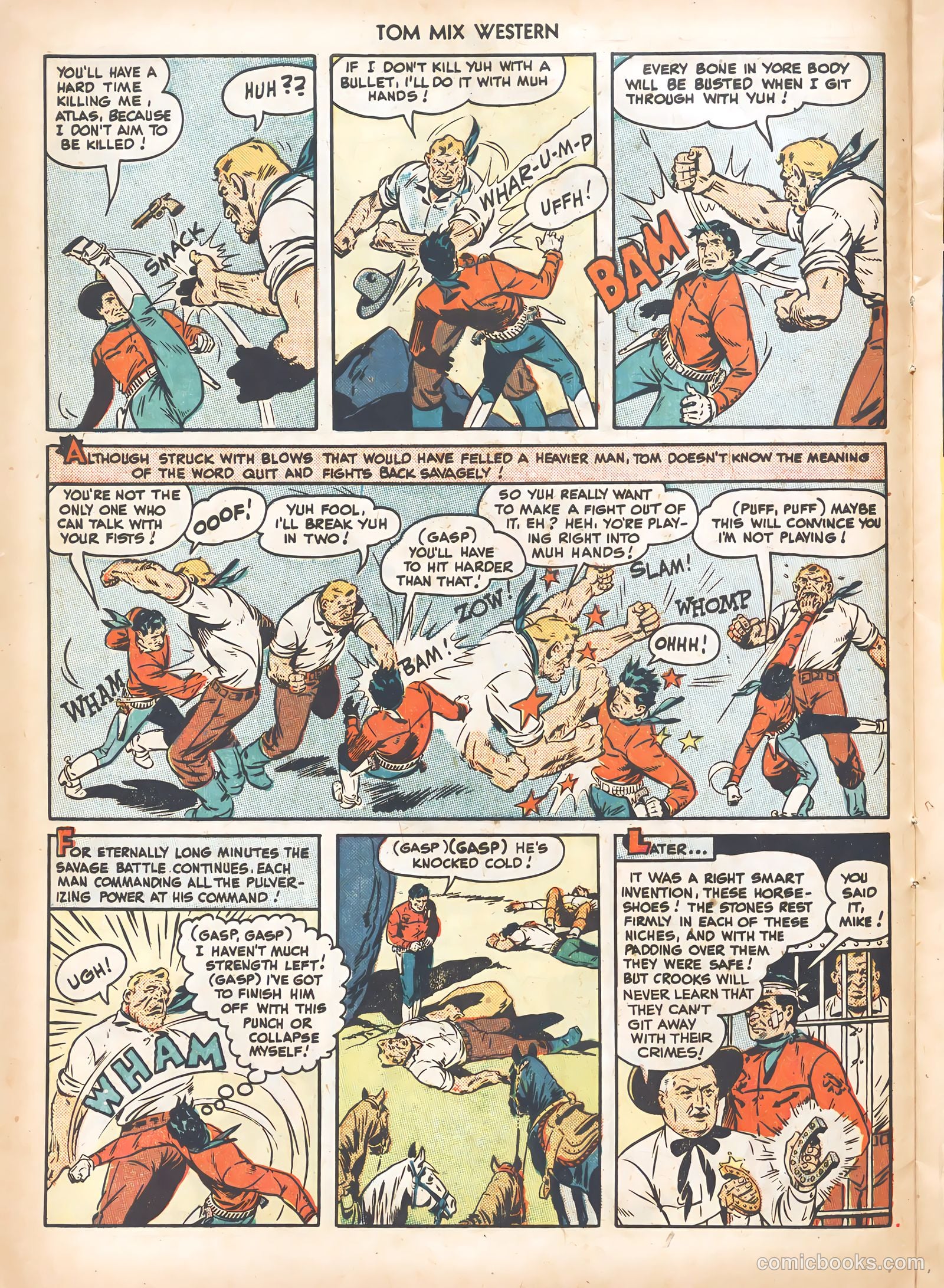 Tom Mix Western #23 — page 20 of 52