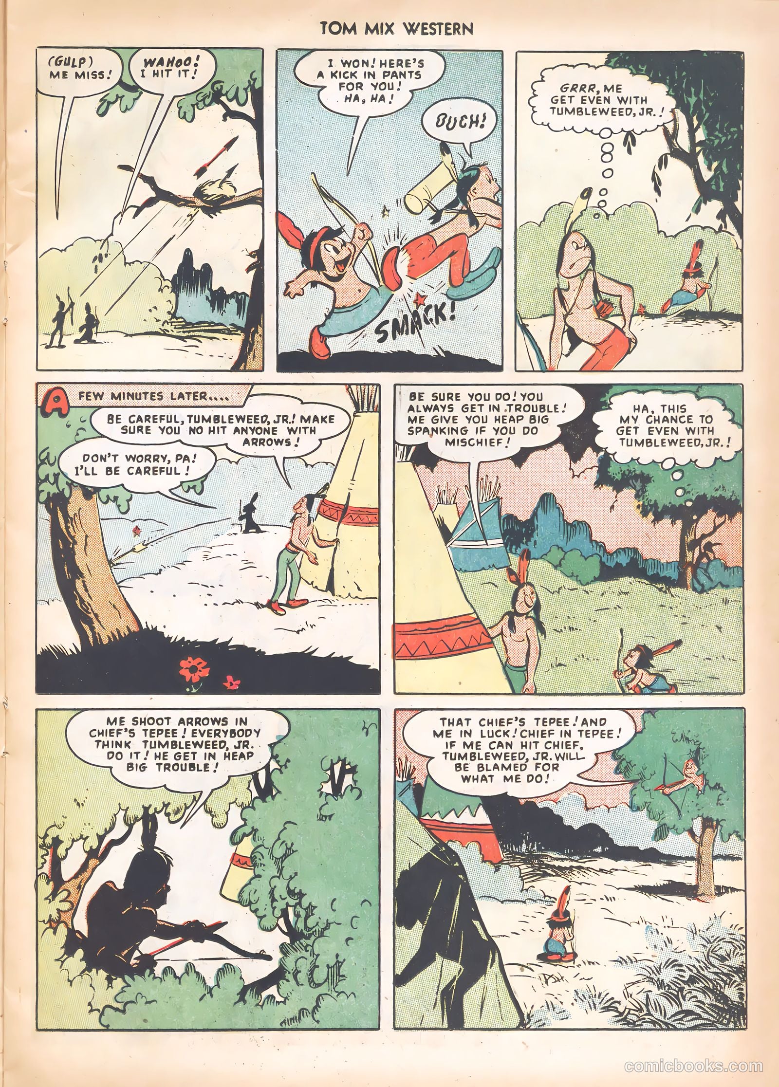 Tom Mix Western #23 — page 23 of 52