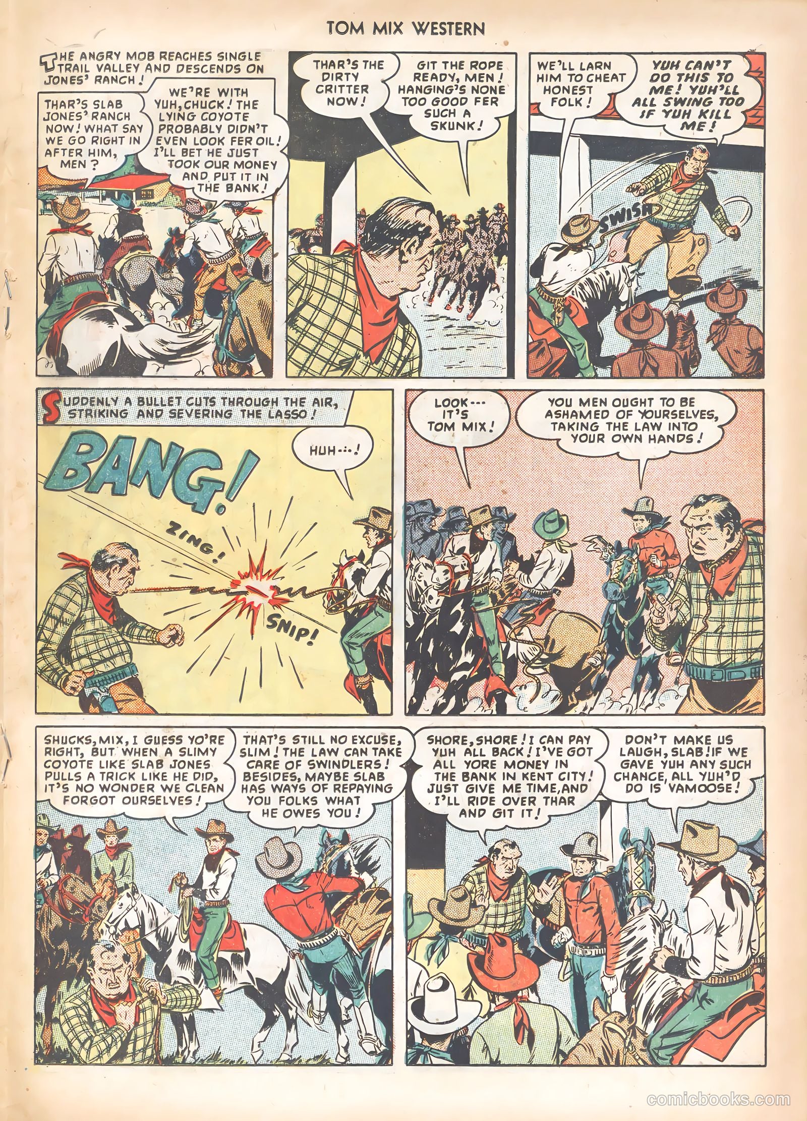Tom Mix Western #23 — page 27 of 52