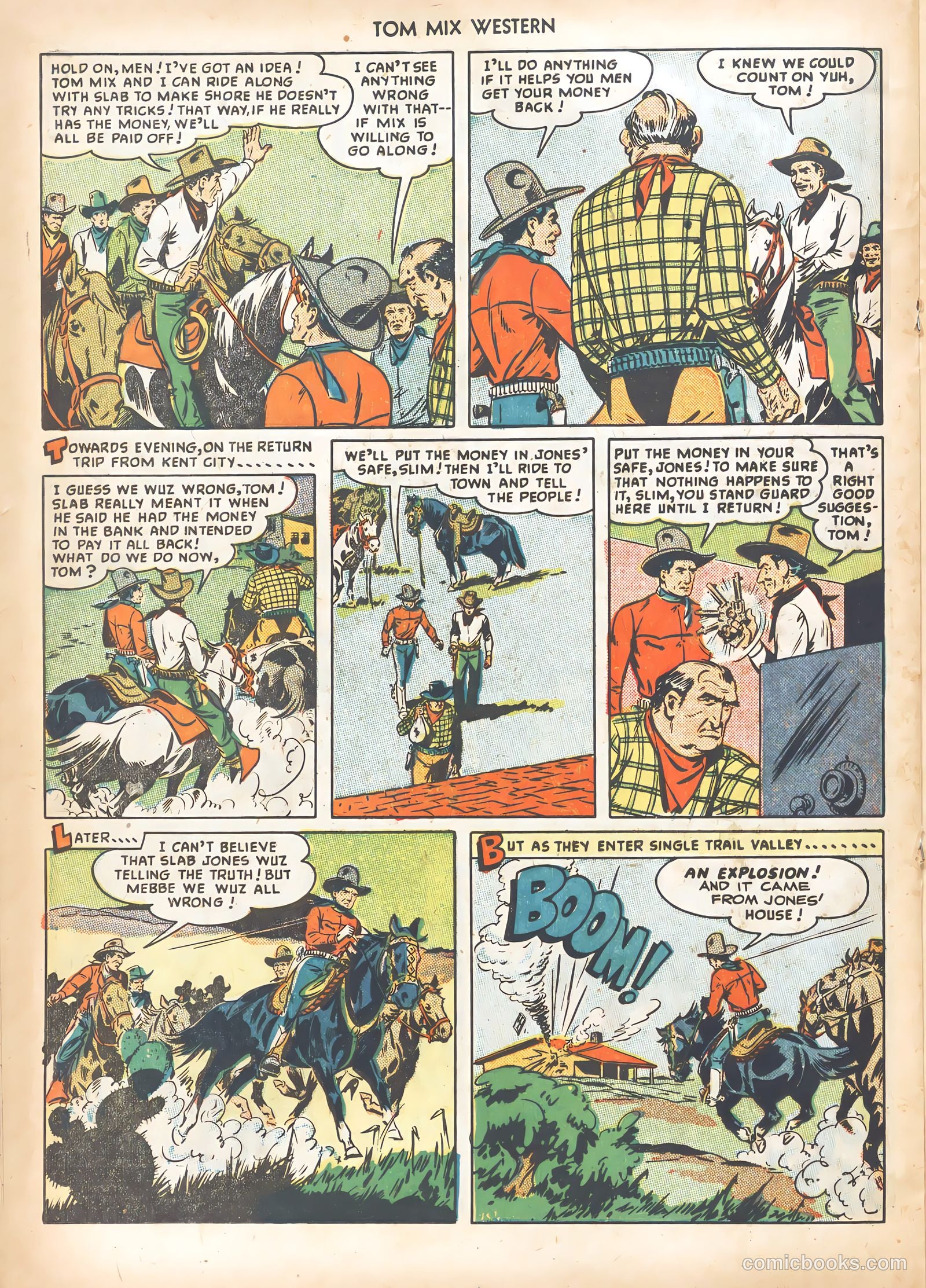Tom Mix Western #23 — page 28 of 52