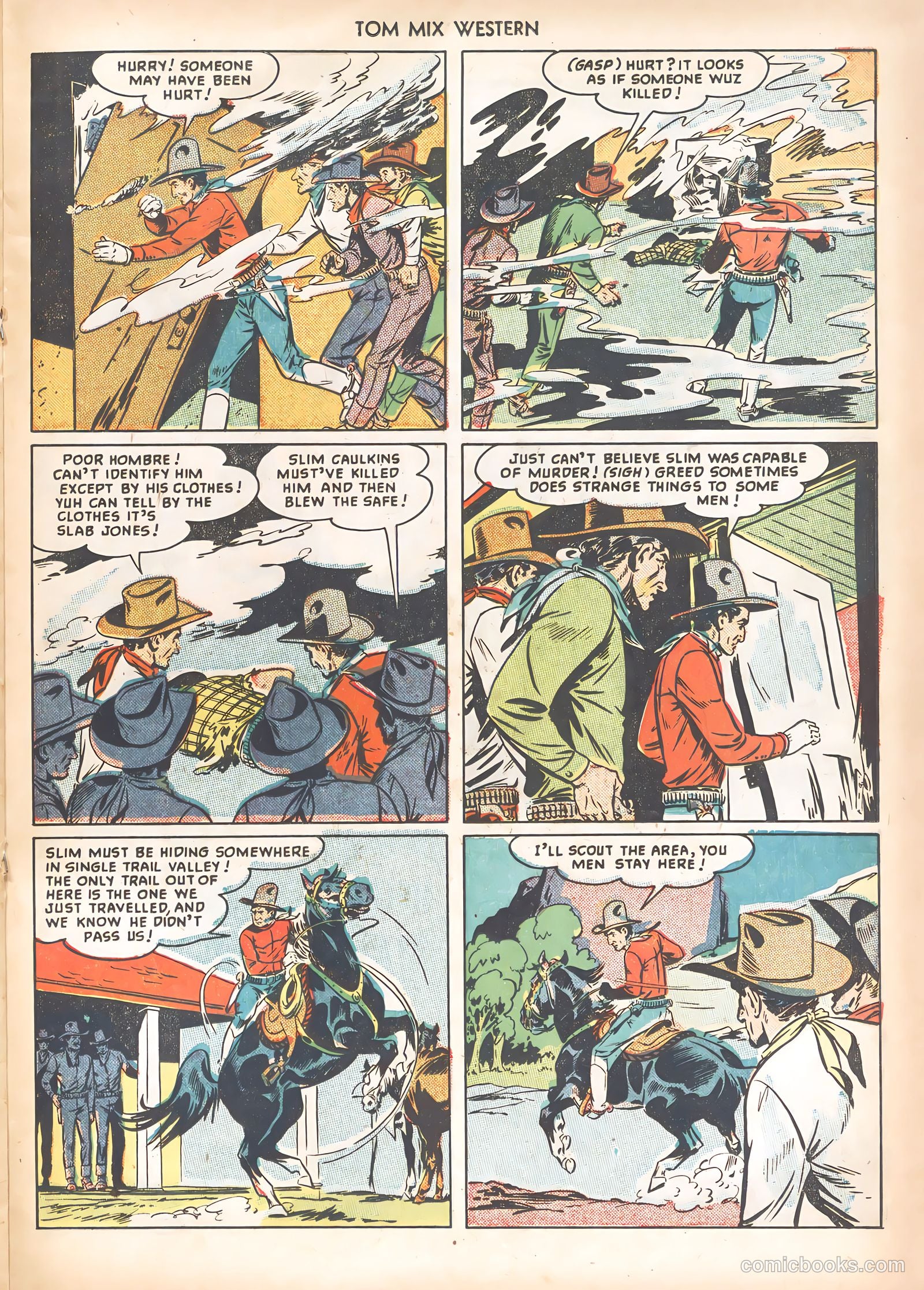 Tom Mix Western #23 — page 29 of 52