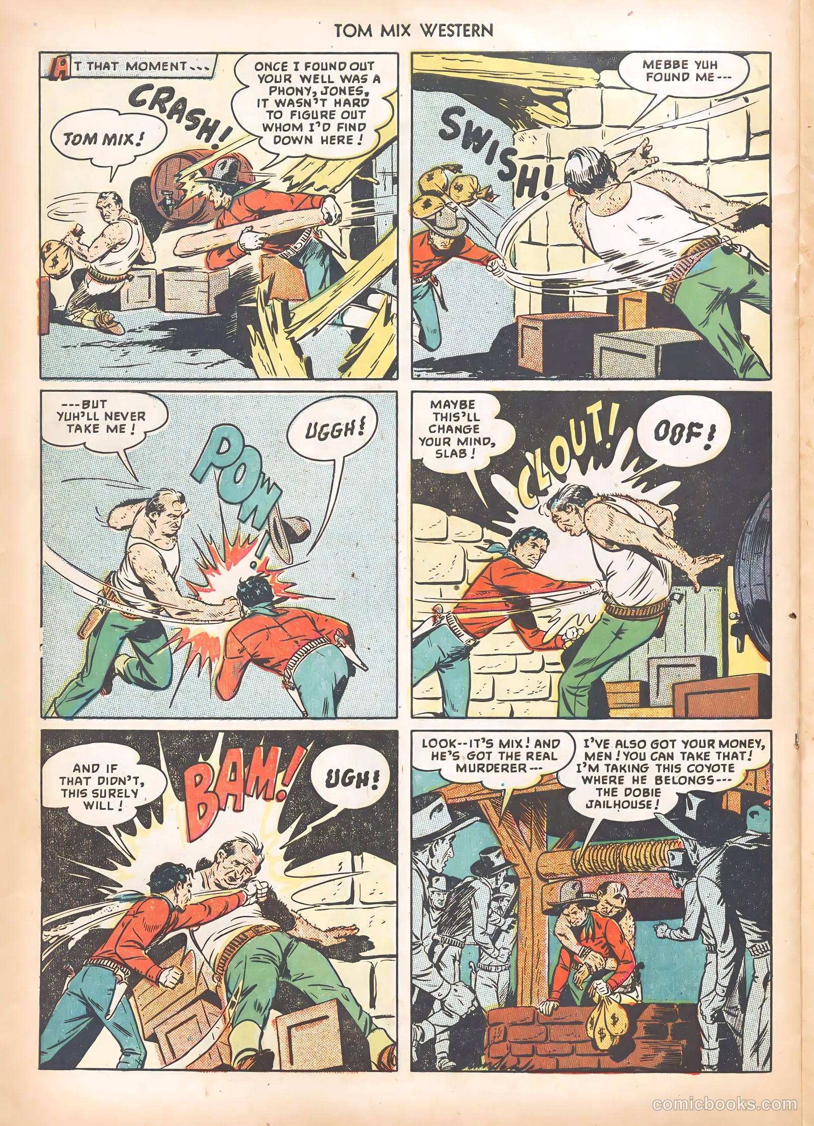 Tom Mix Western #23 — page 32 of 52