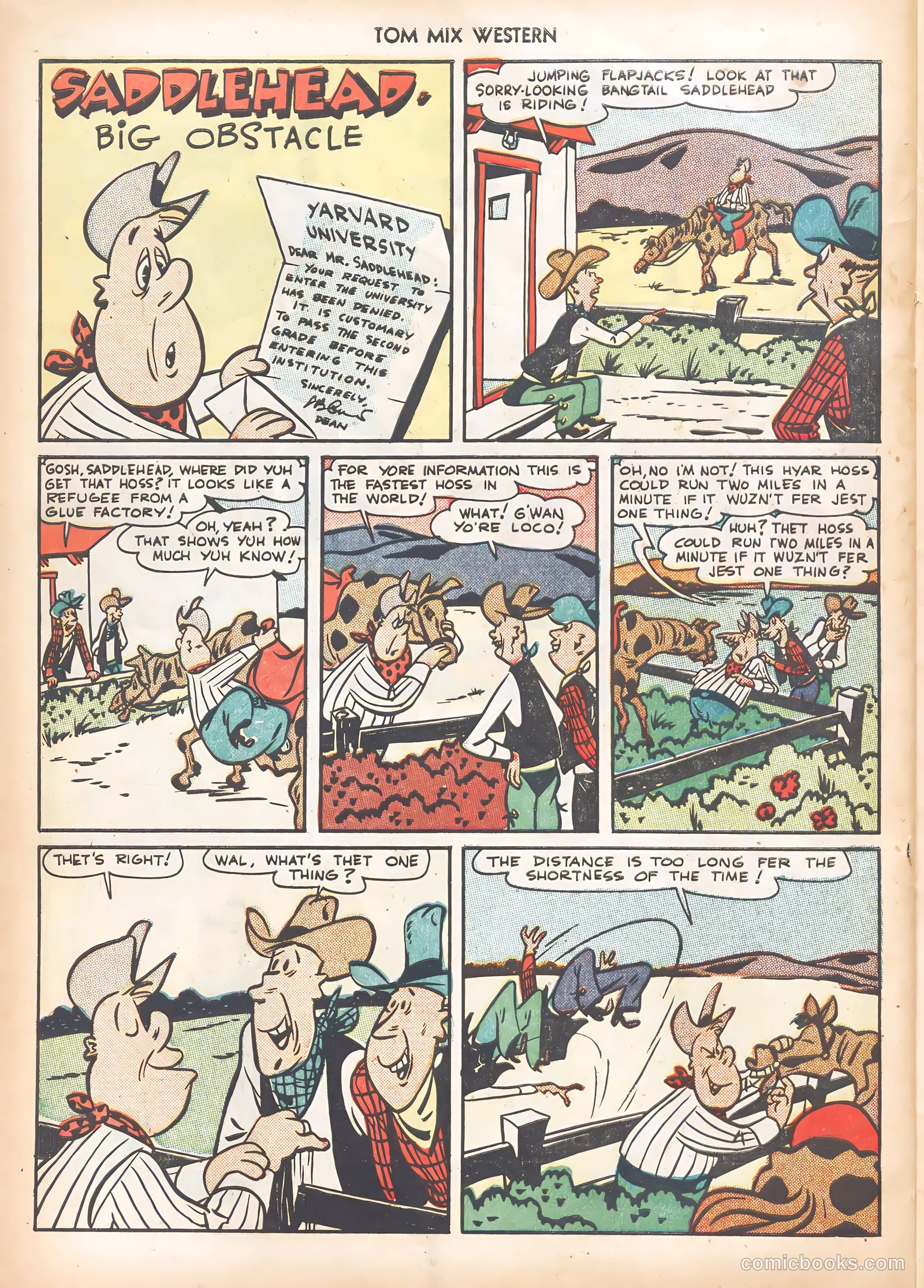 Tom Mix Western #23 — page 34 of 52