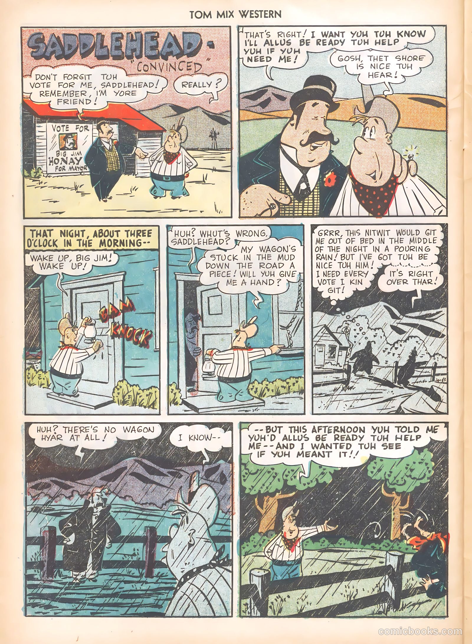Tom Mix Western #23 — page 40 of 52