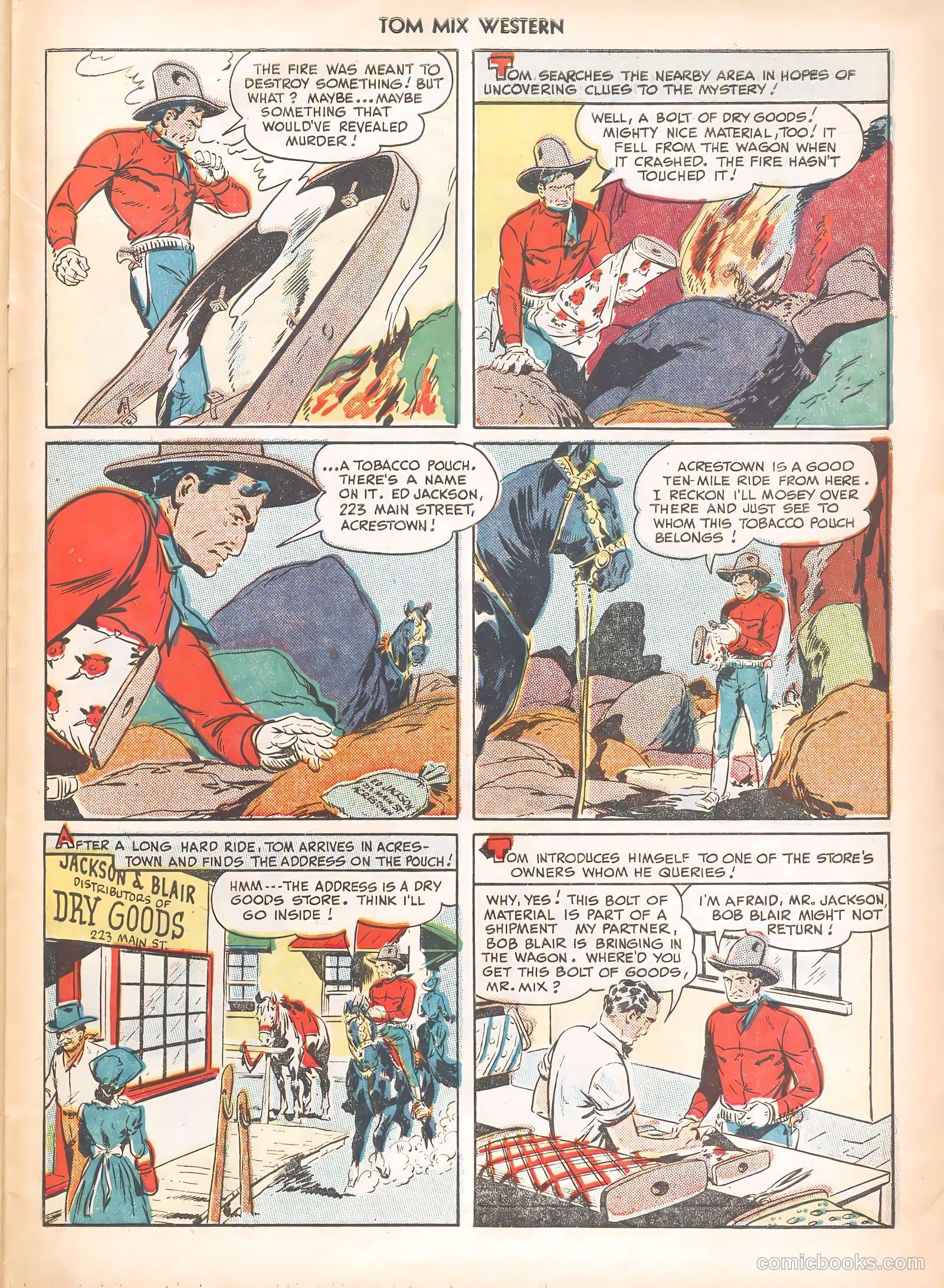 Tom Mix Western #23 — page 43 of 52