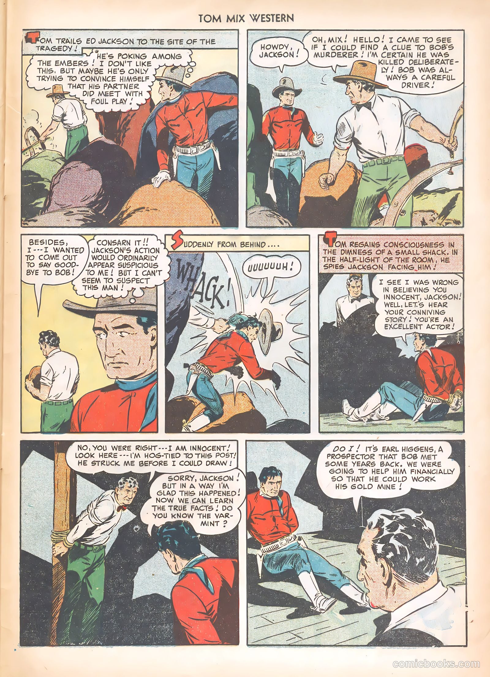 Tom Mix Western #23 — page 45 of 52