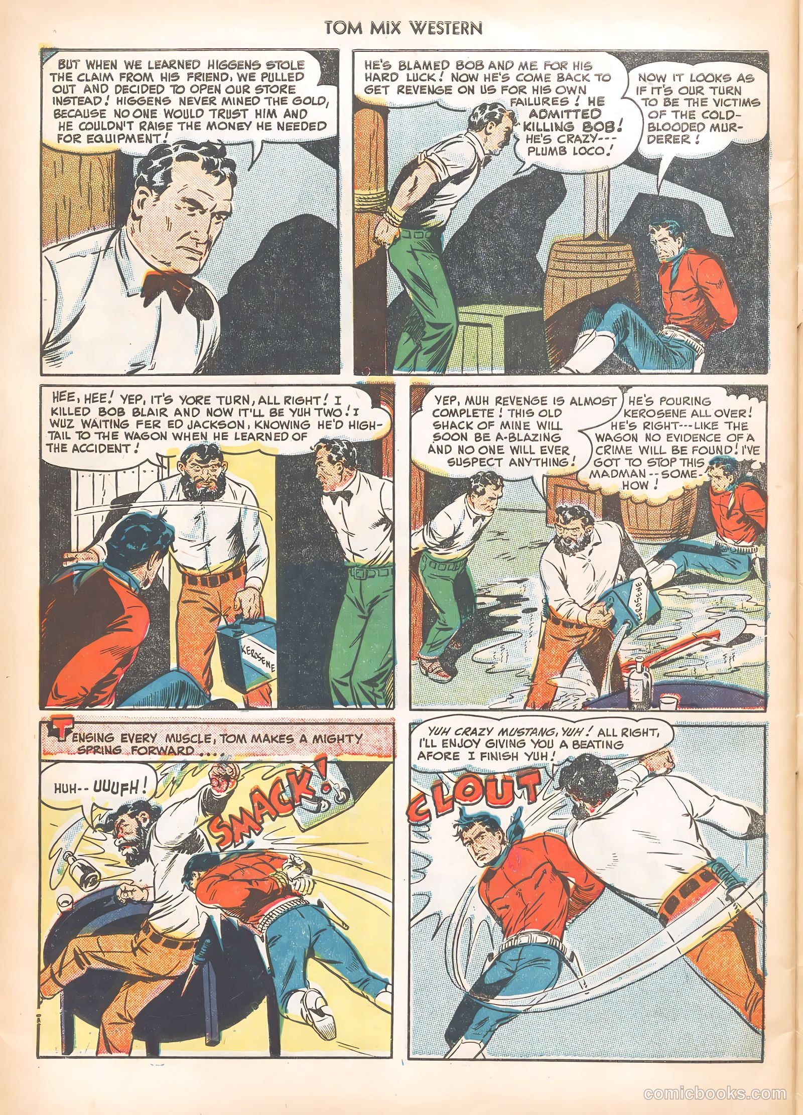 Tom Mix Western #23 — page 46 of 52