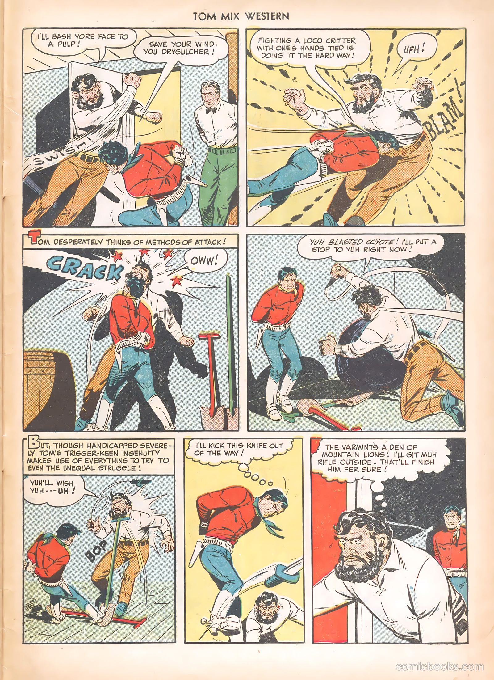 Tom Mix Western #23 — page 47 of 52