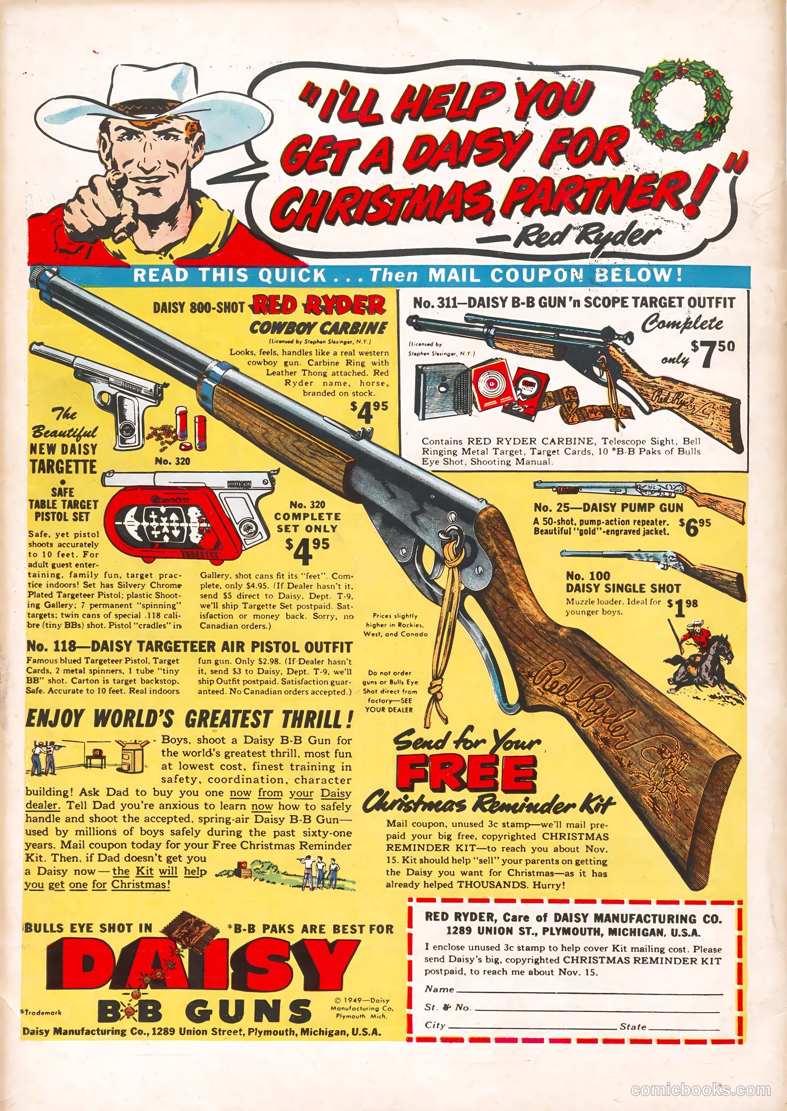 Tom Mix Western #23 — page 52 of 52