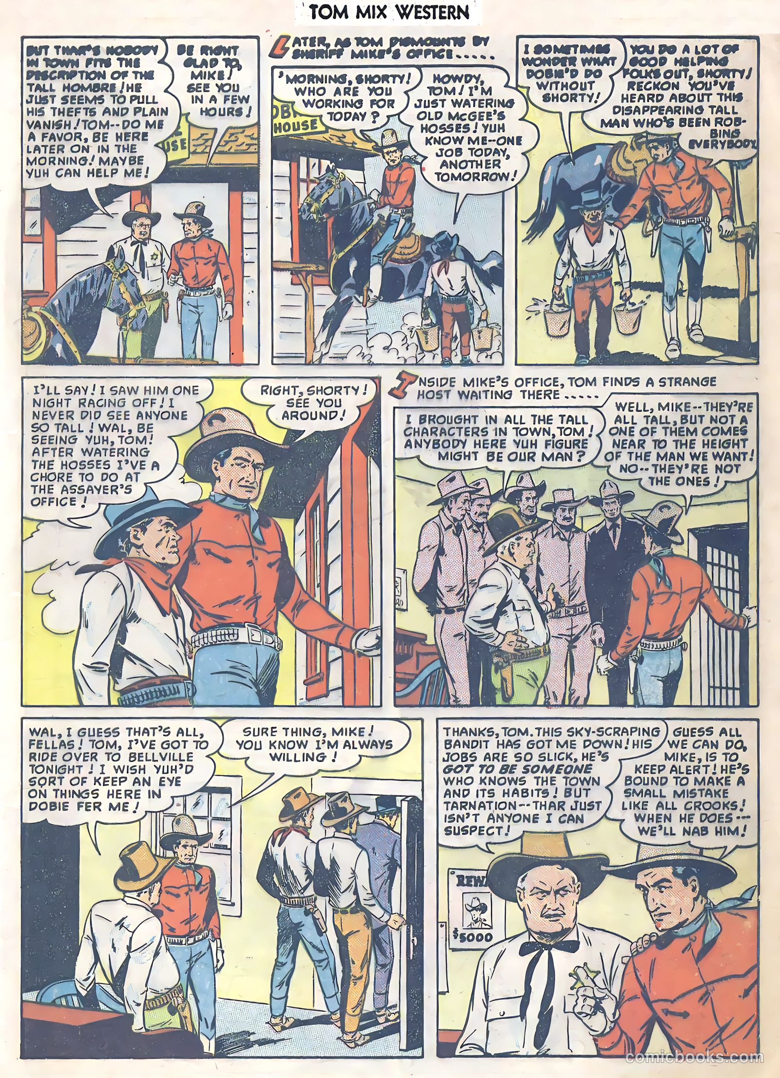 Tom Mix Western #24 — page 5 of 52