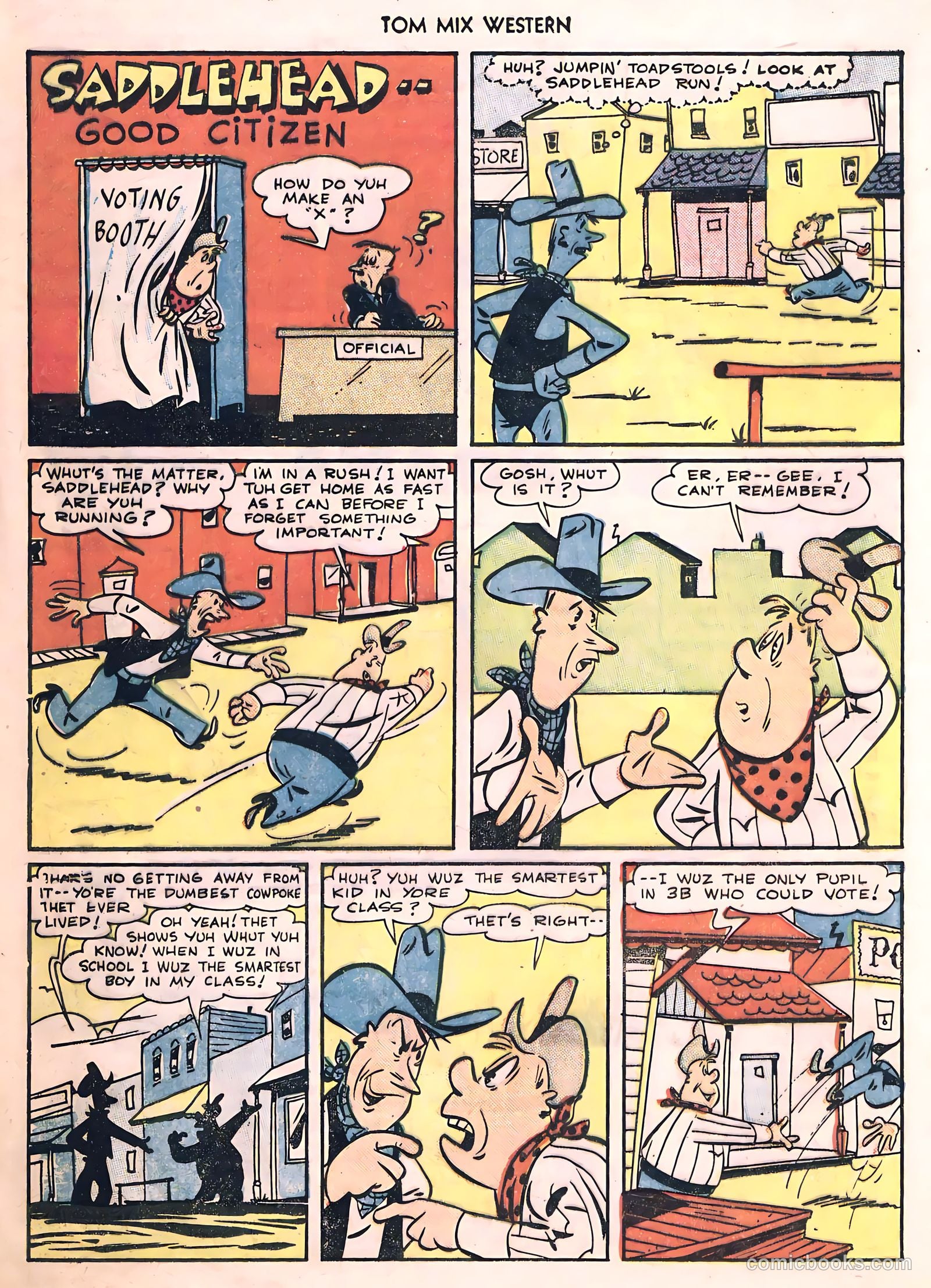 Tom Mix Western #24 — page 12 of 52