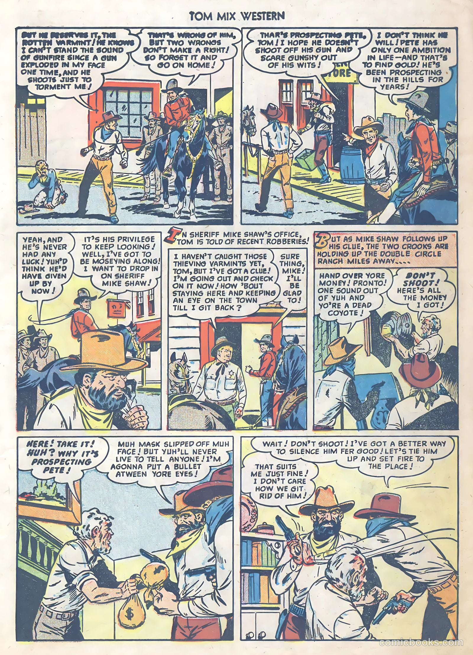Tom Mix Western #24 — page 15 of 52