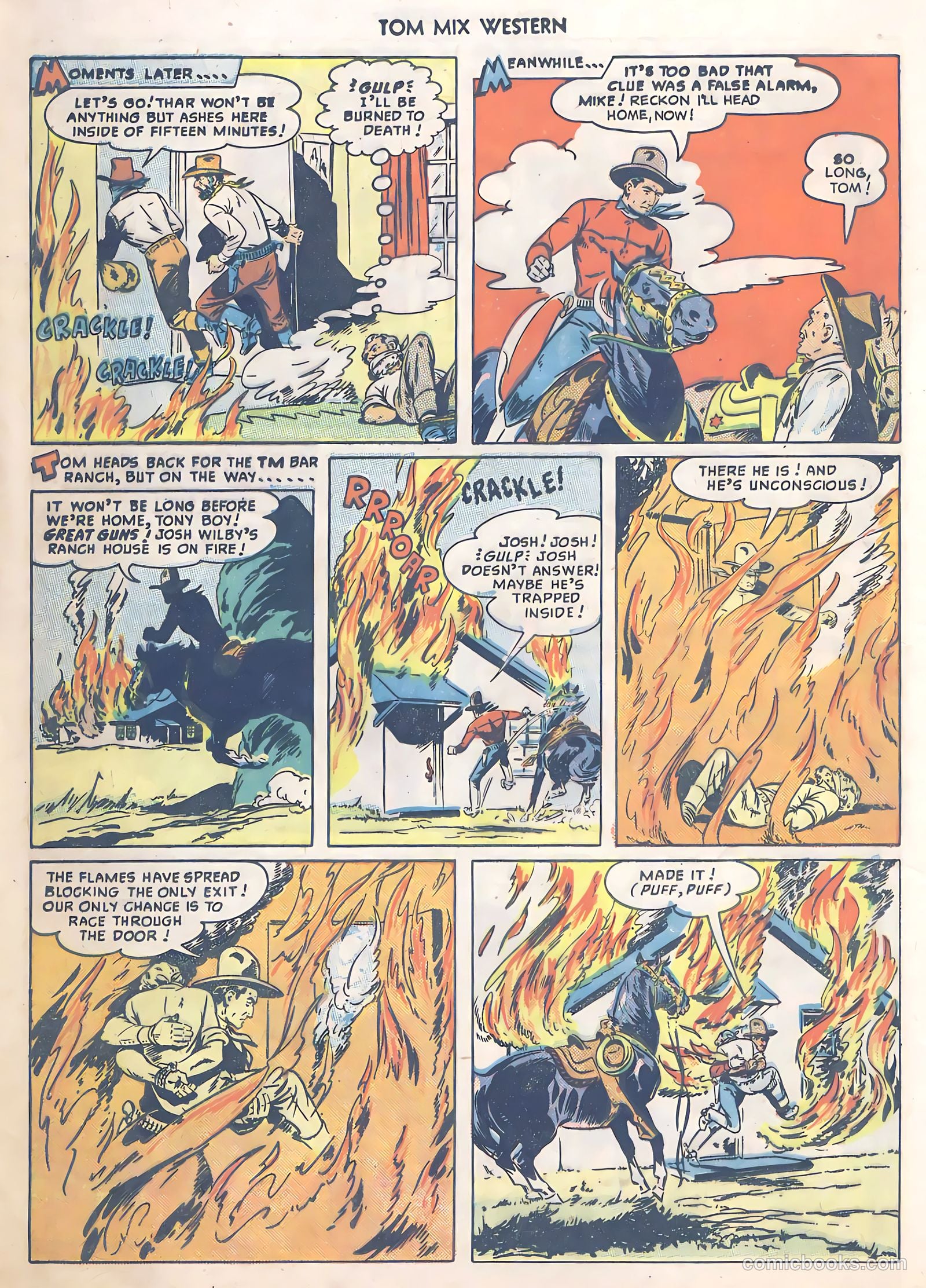 Tom Mix Western #24 — page 16 of 52