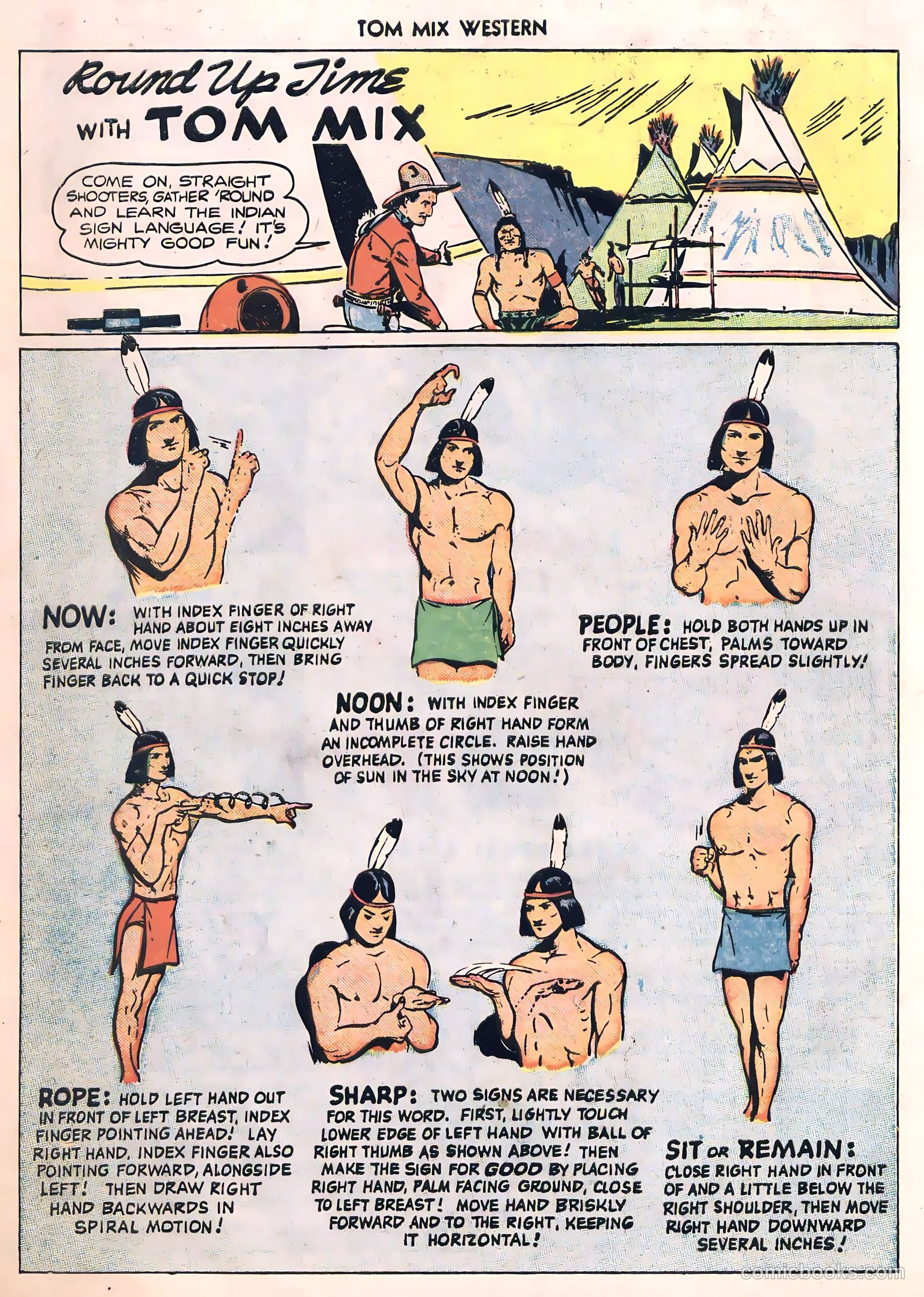 Tom Mix Western #24 — page 22 of 52
