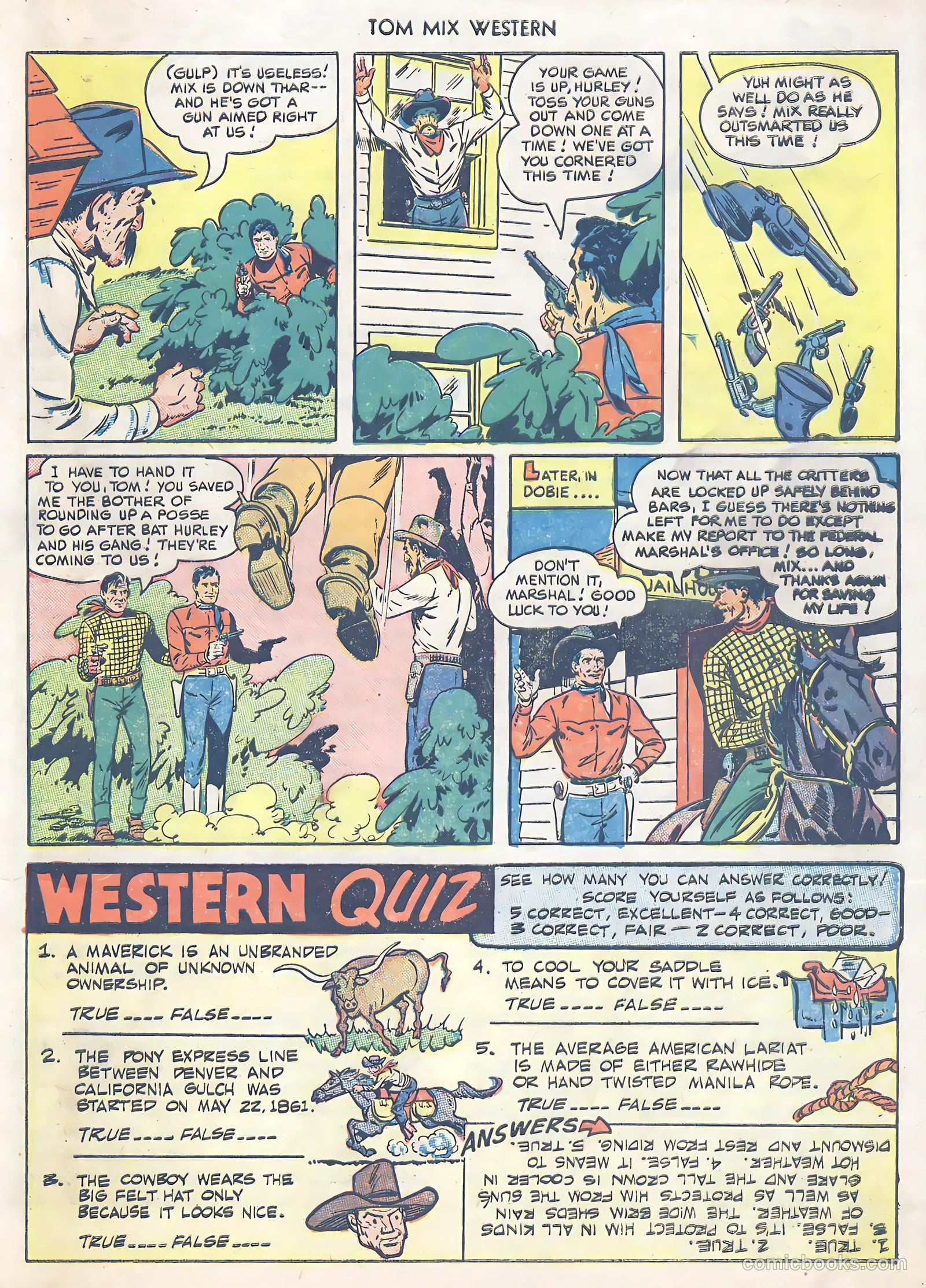 Tom Mix Western #24 — page 31 of 52