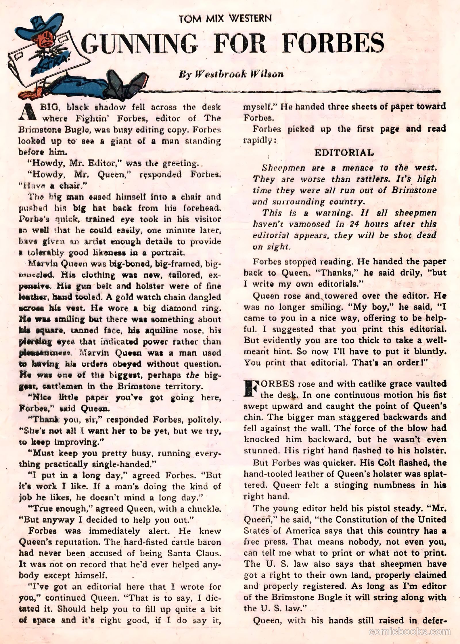 Tom Mix Western #24 — page 32 of 52
