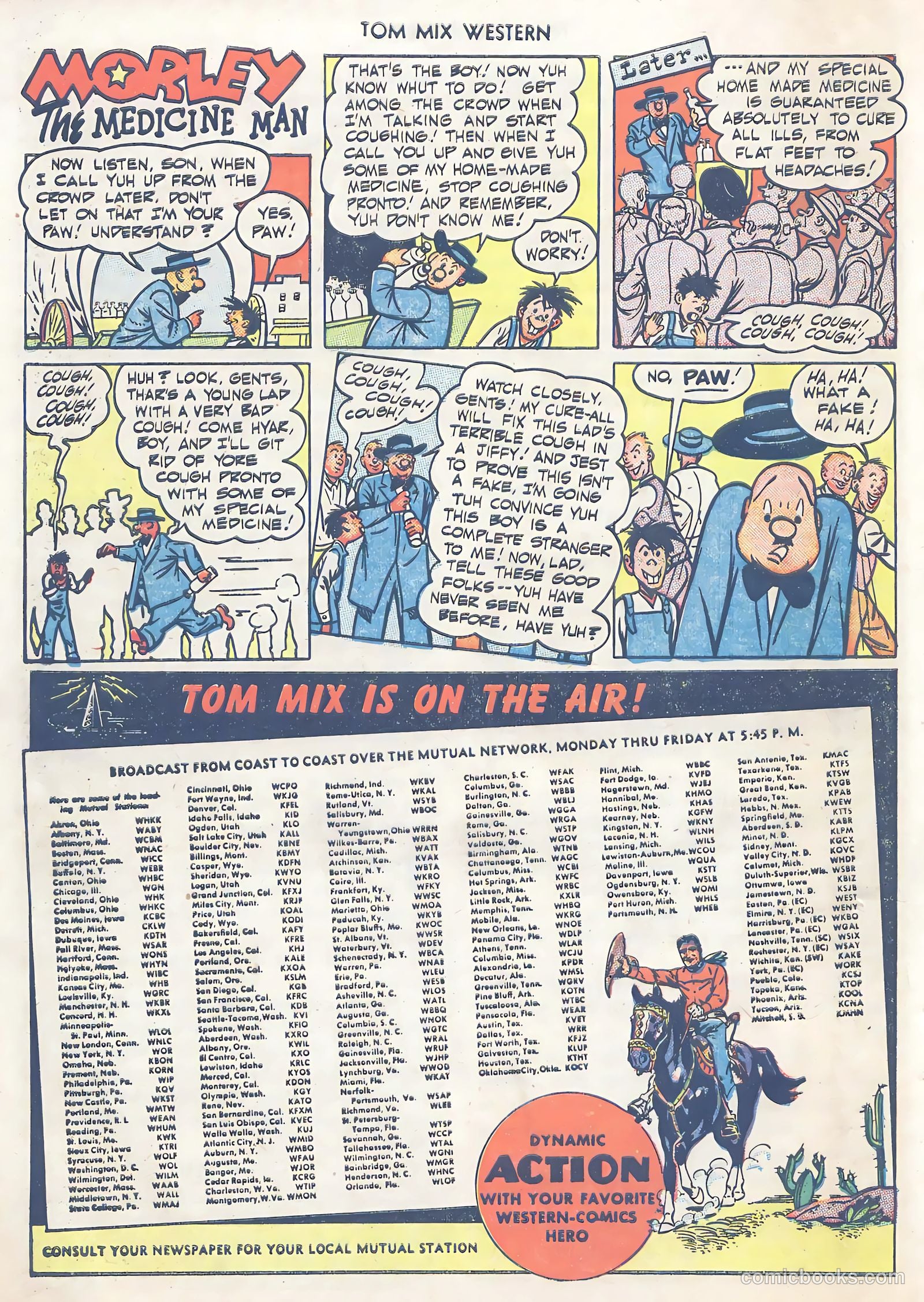 Tom Mix Western #24 — page 34 of 52