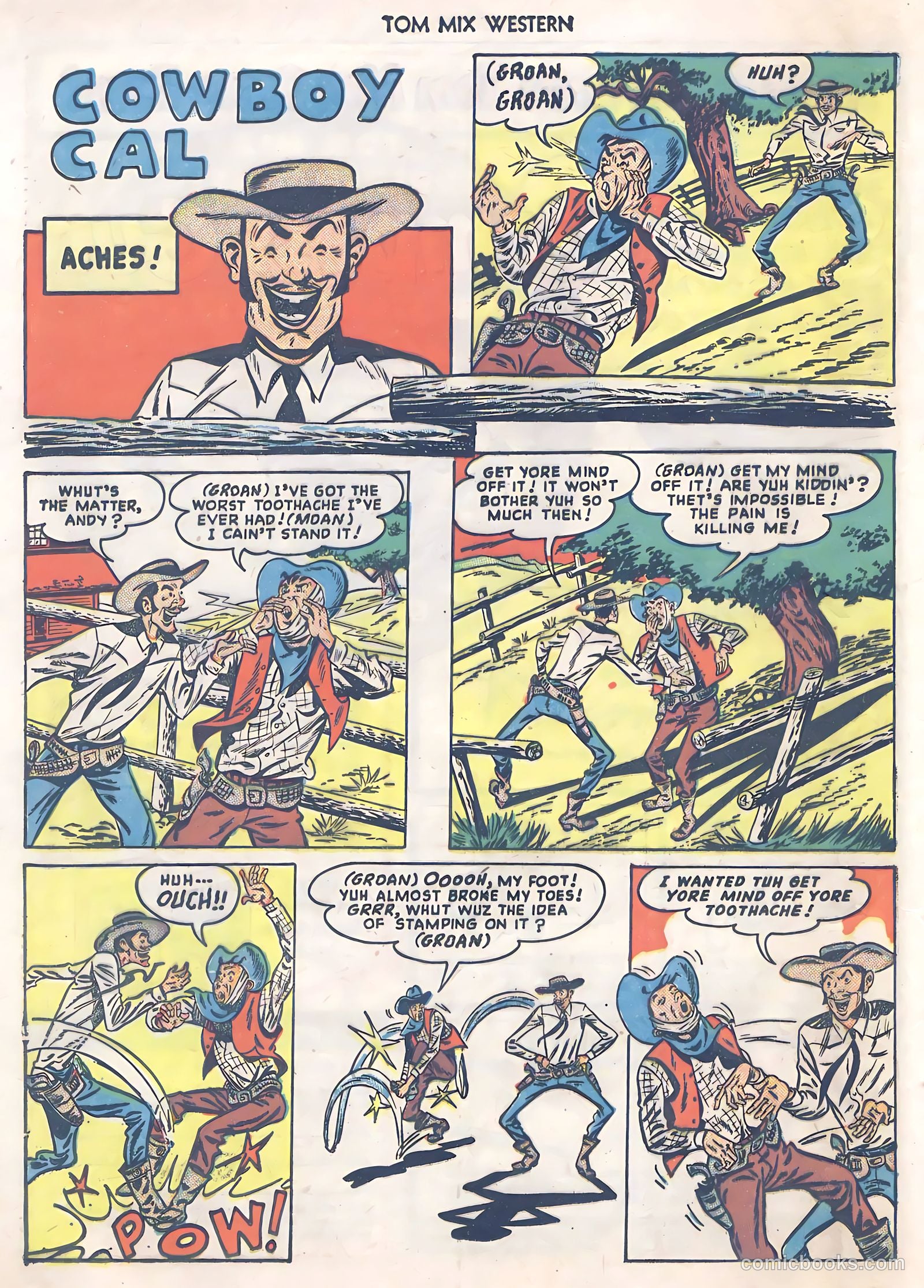 Tom Mix Western #24 — page 40 of 52