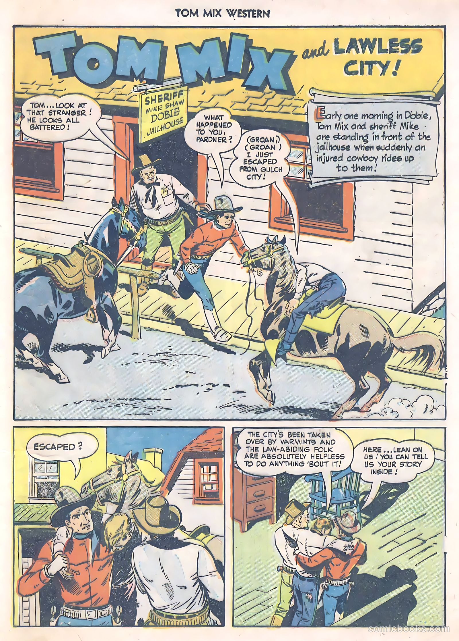 Tom Mix Western #24 — page 41 of 52
