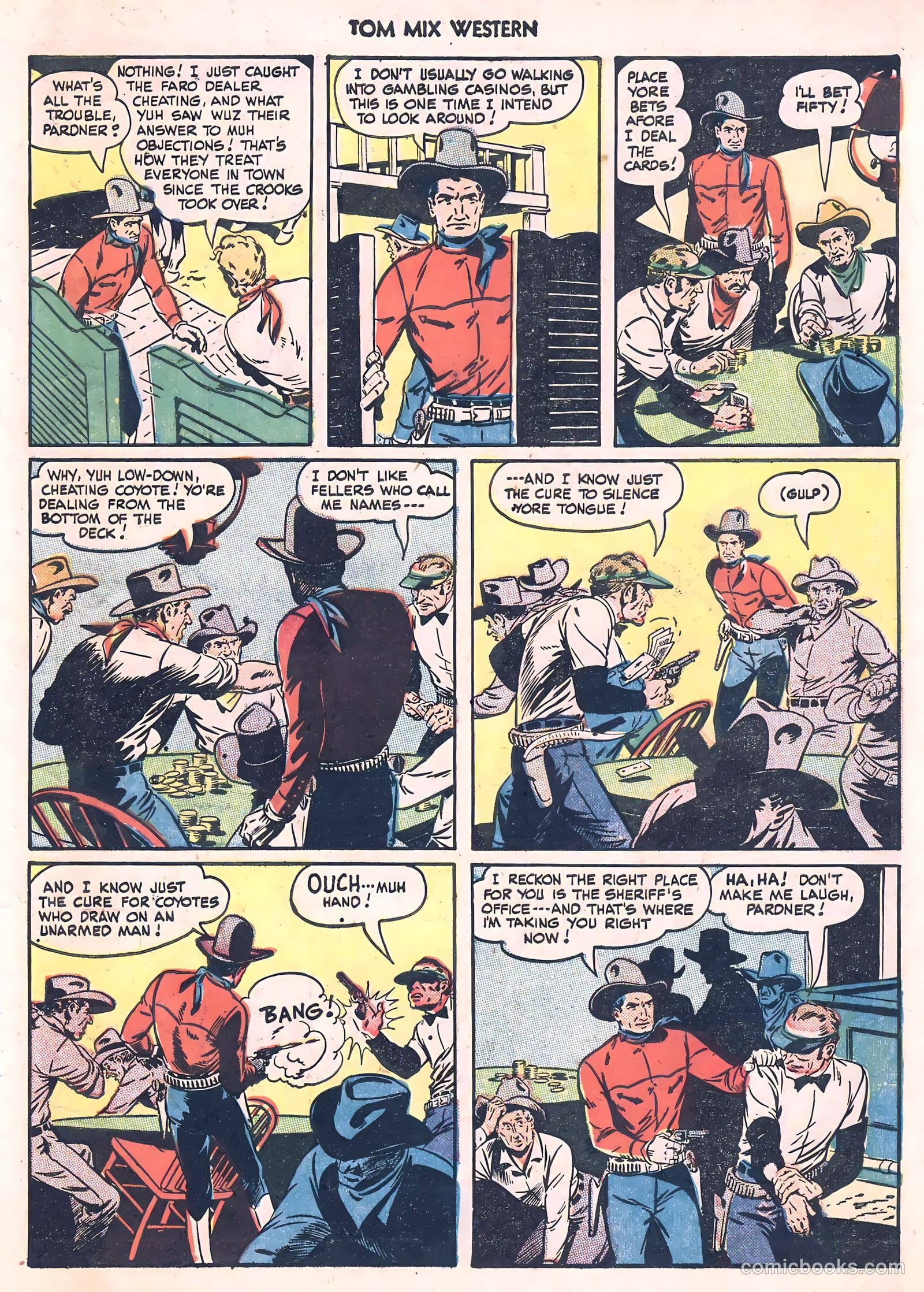 Tom Mix Western #24 — page 43 of 52