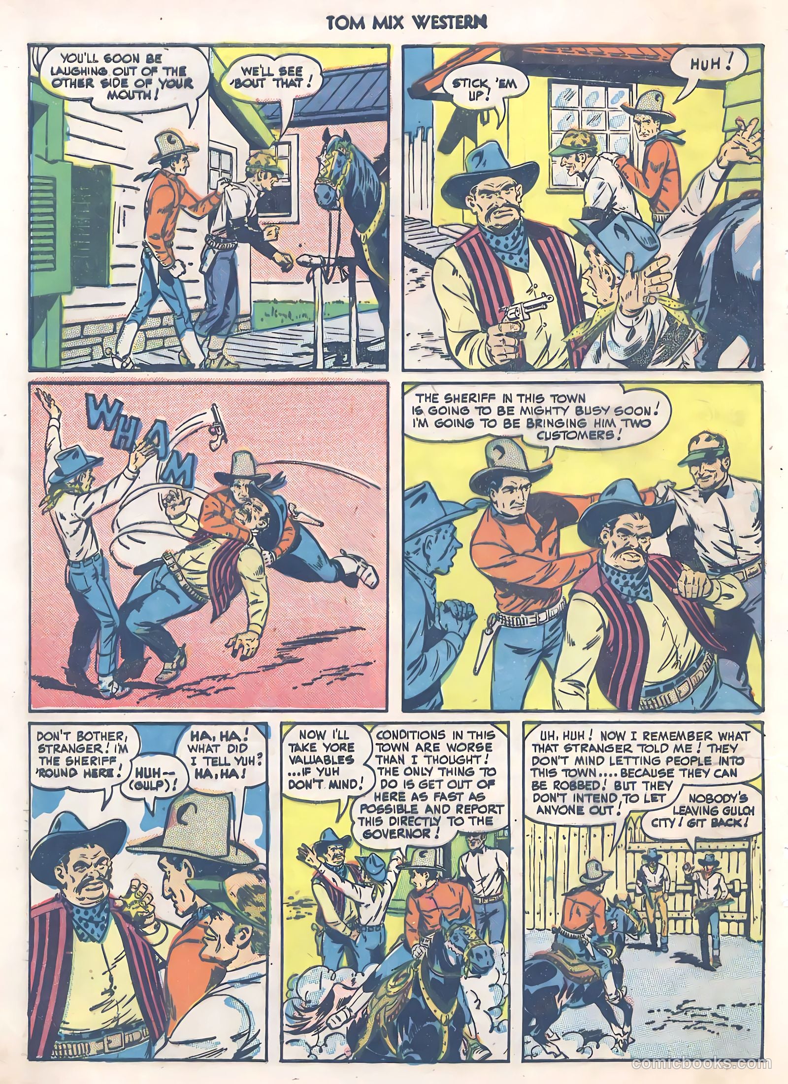 Tom Mix Western #24 — page 44 of 52