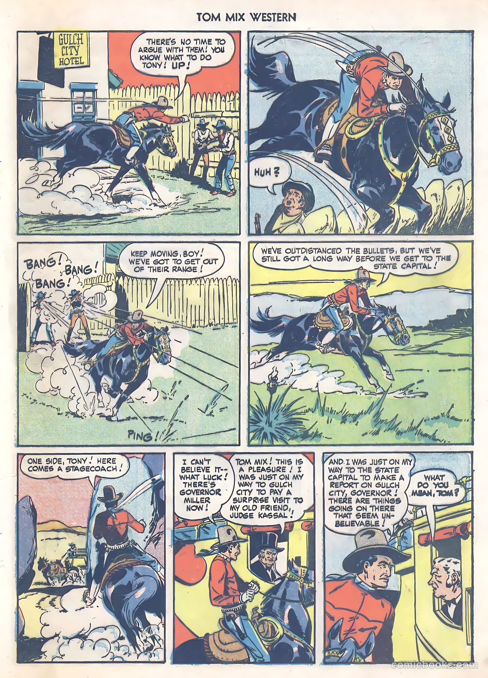 Tom Mix Western #24 — page 45 of 52