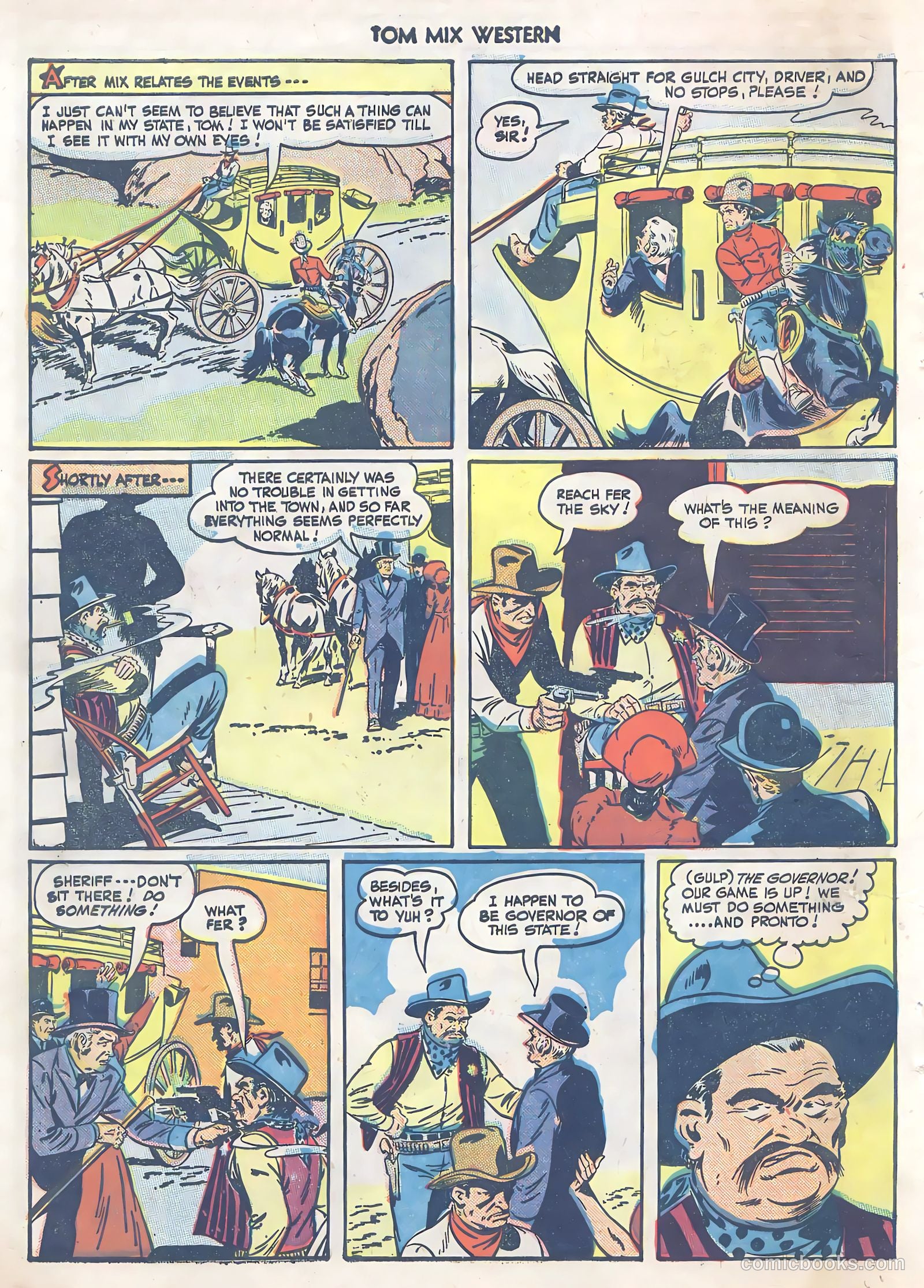 Tom Mix Western #24 — page 46 of 52