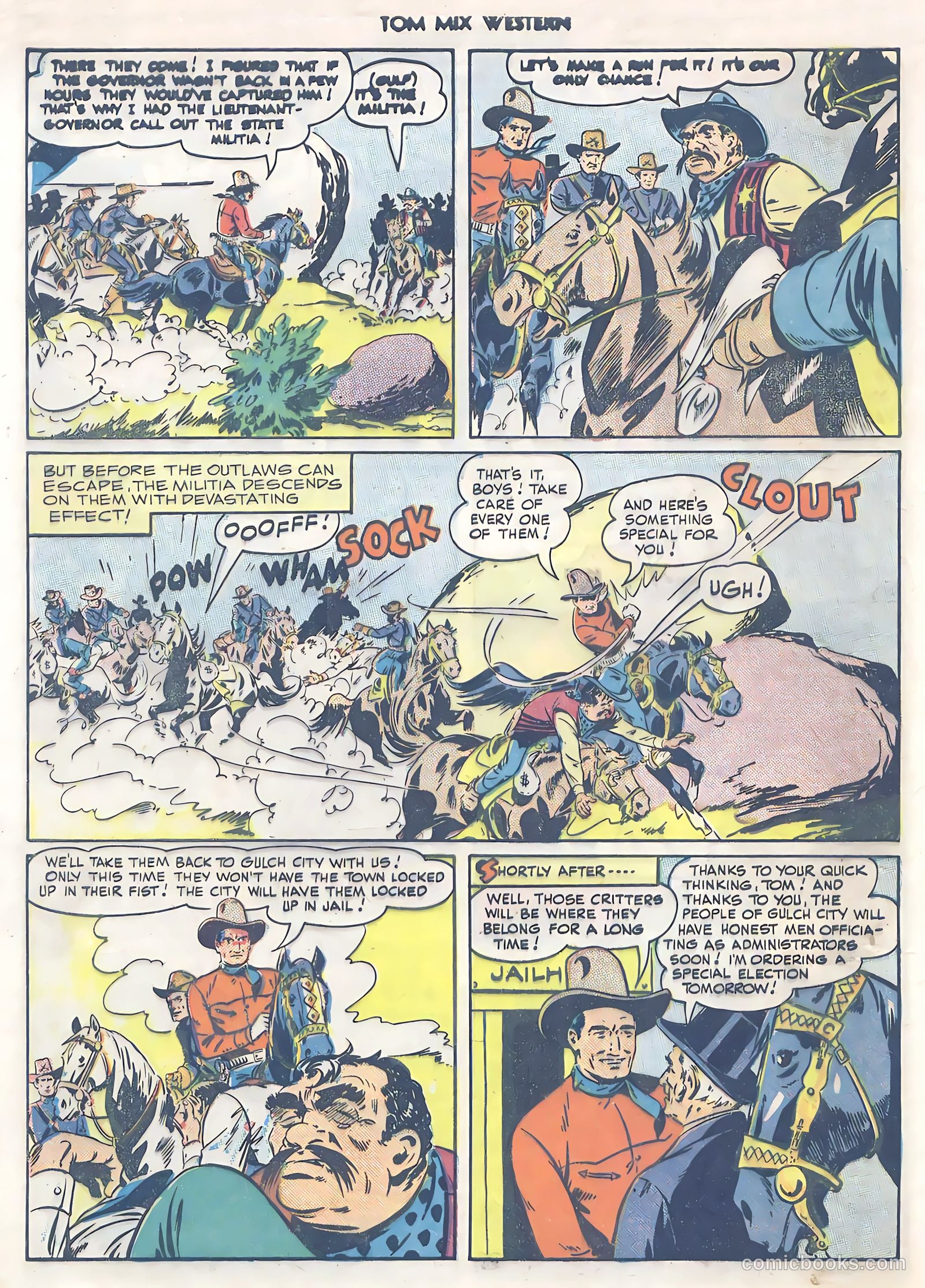 Tom Mix Western #24 — page 48 of 52