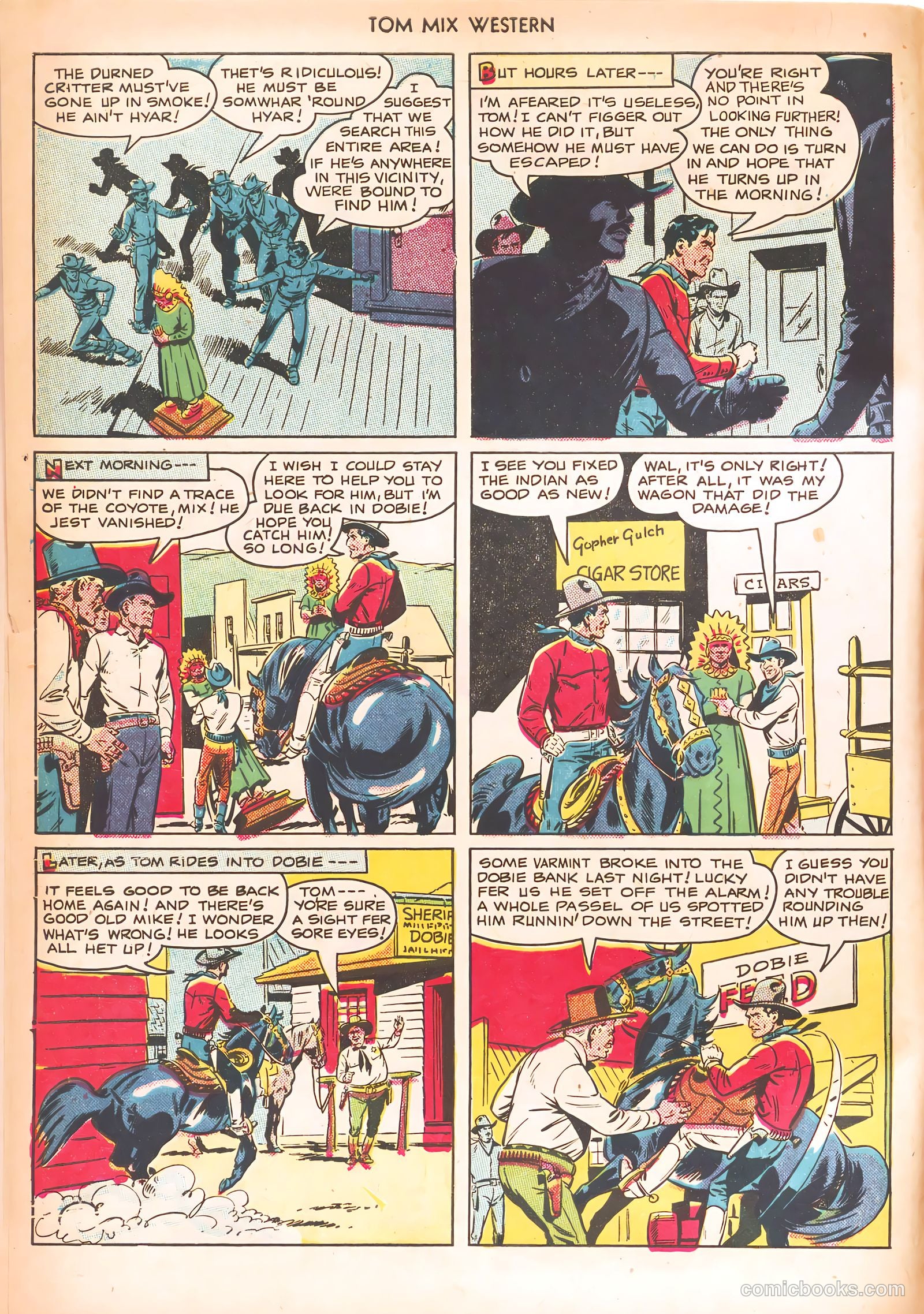 Tom Mix Western #25 — page 6 of 52