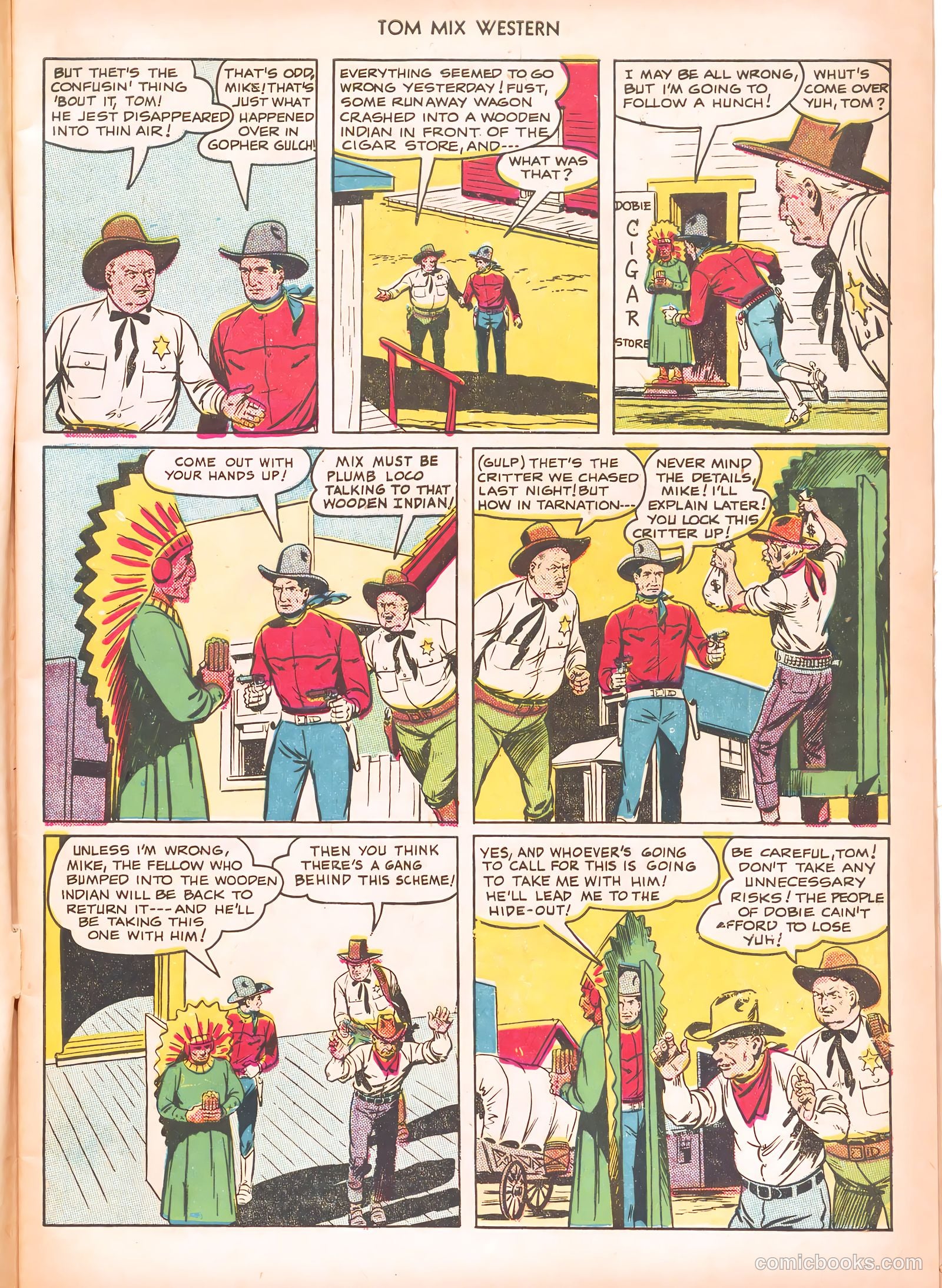 Tom Mix Western #25 — page 7 of 52