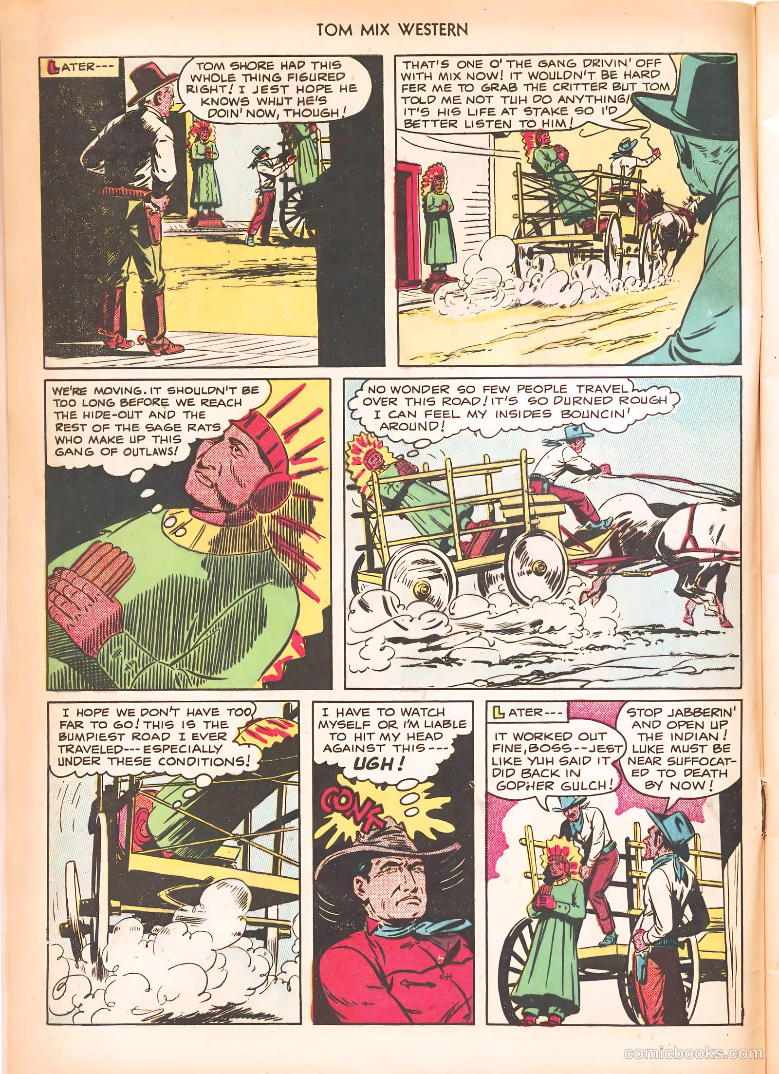 Tom Mix Western #25 — page 8 of 52