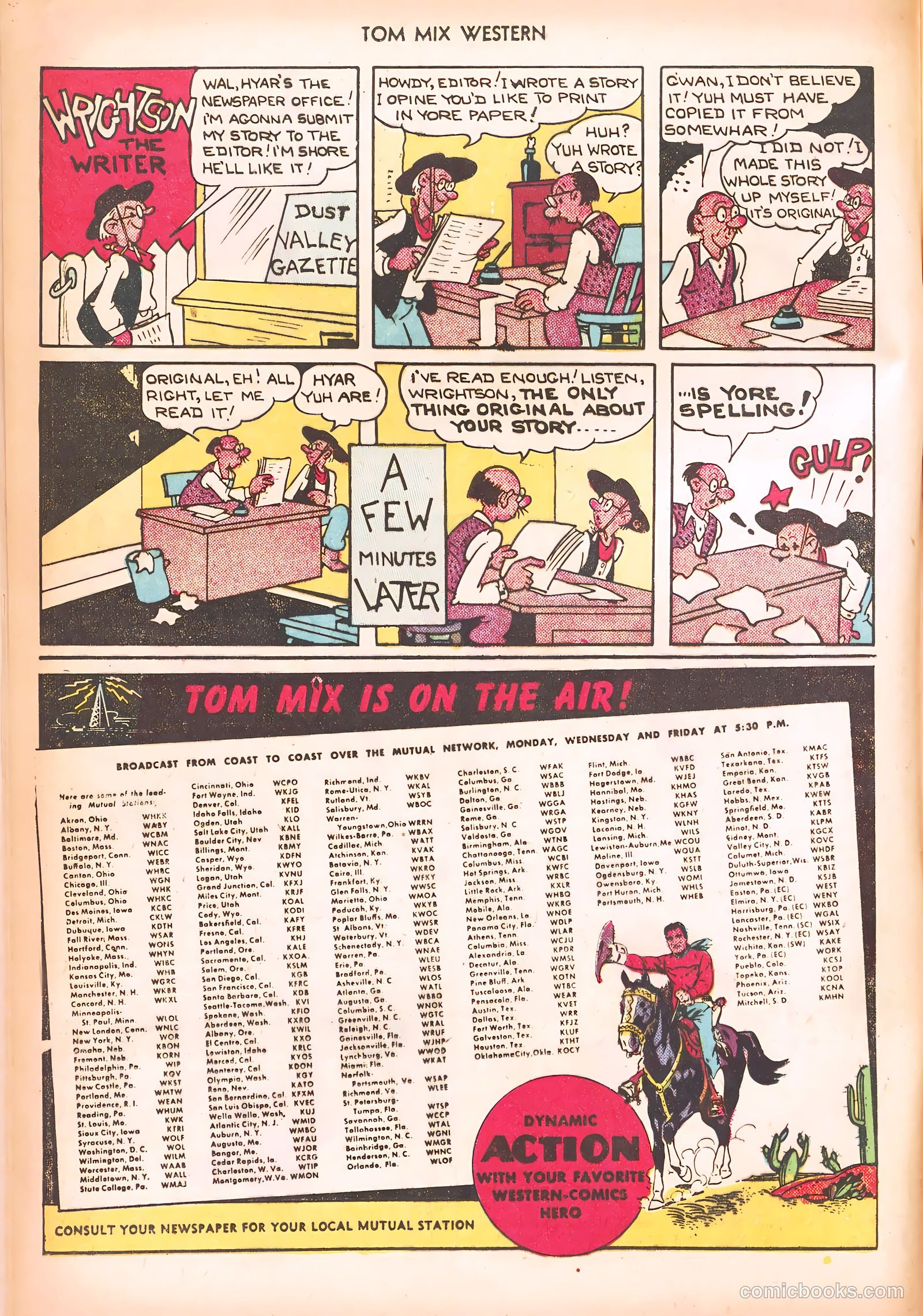 Tom Mix Western #25 — page 12 of 52