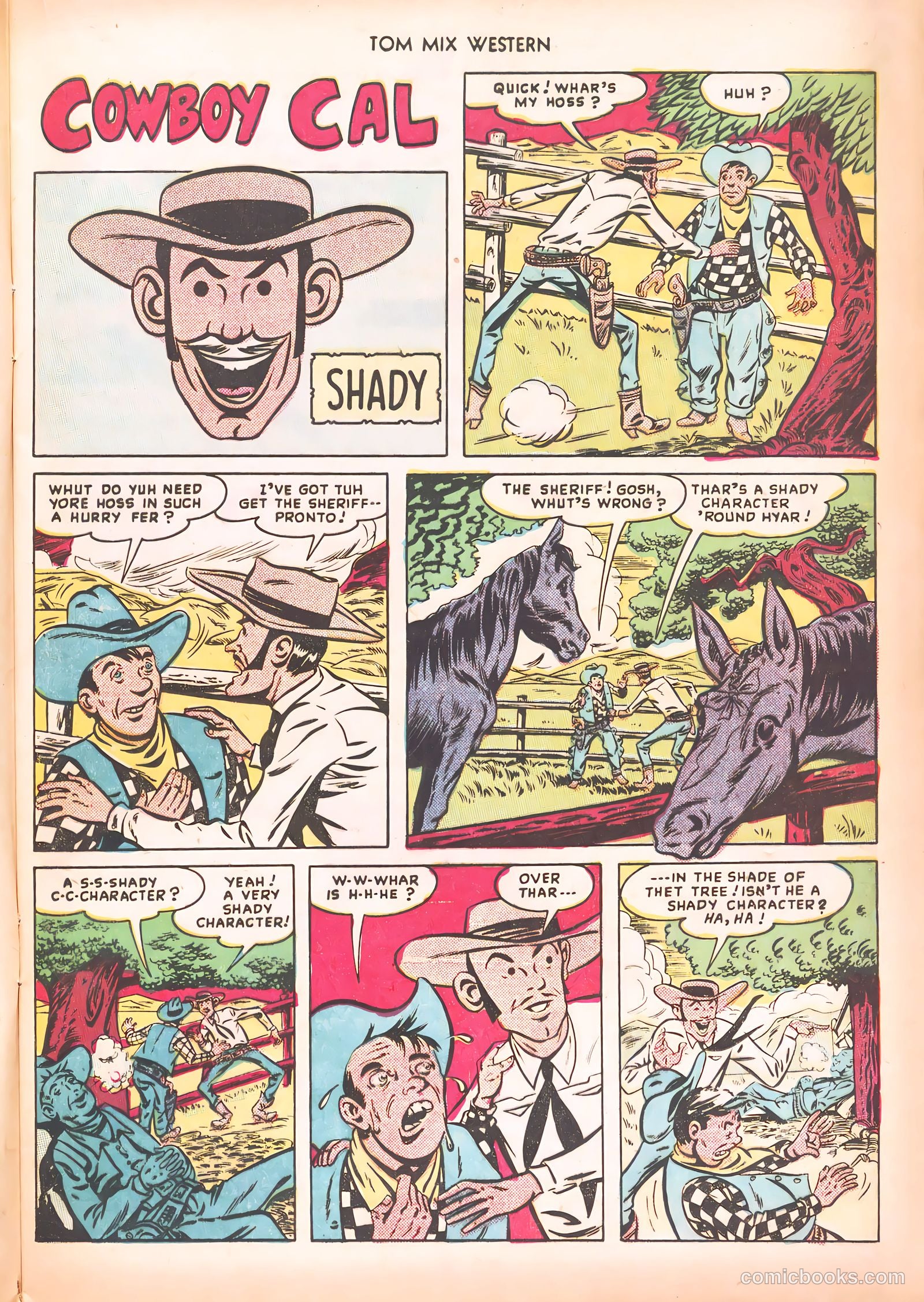 Tom Mix Western #25 — page 17 of 52