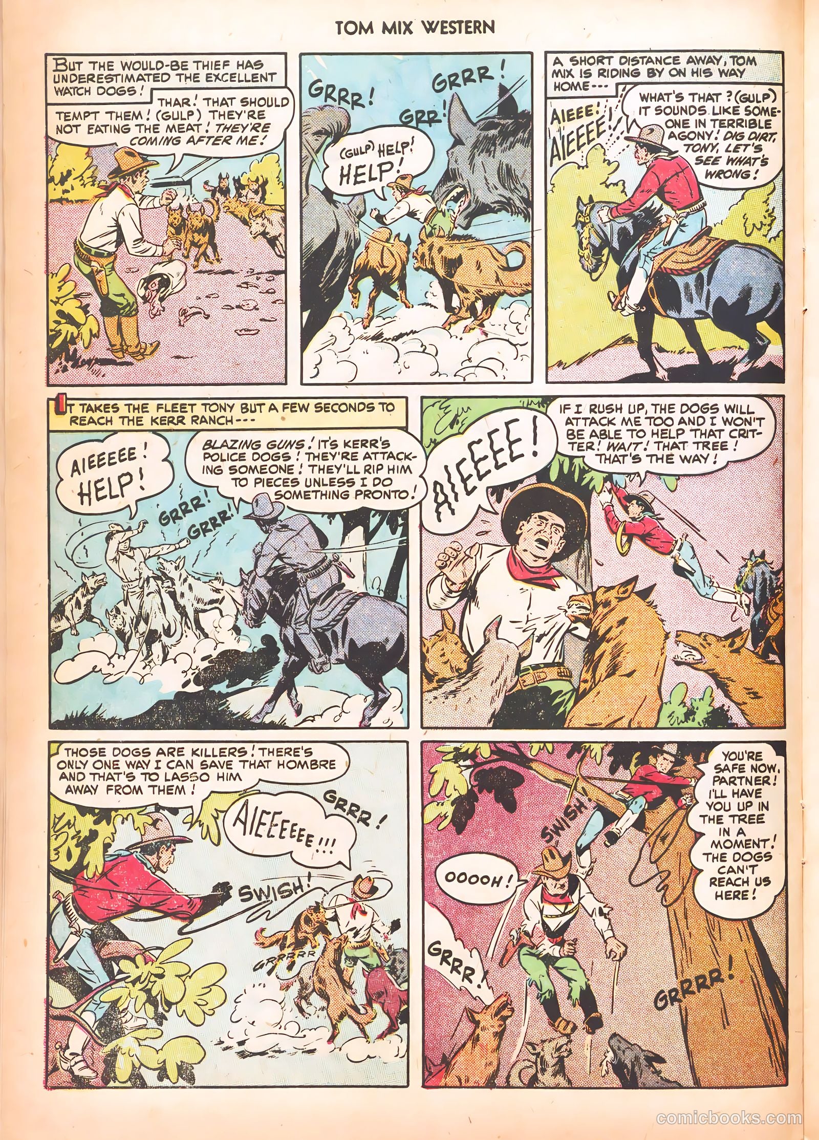 Tom Mix Western #25 — page 20 of 52