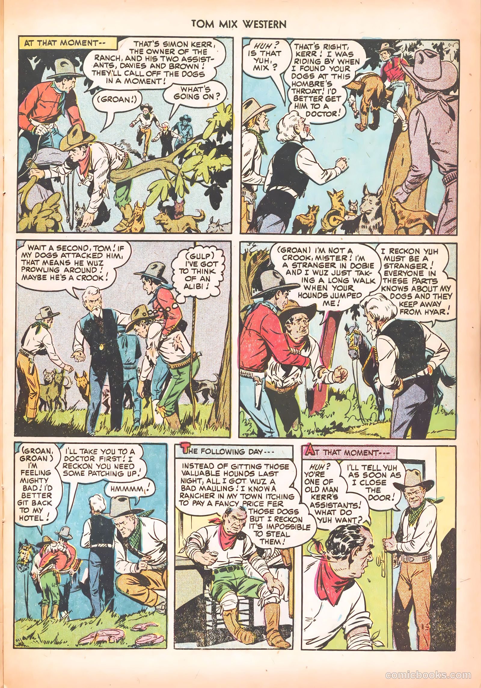 Tom Mix Western #25 — page 21 of 52