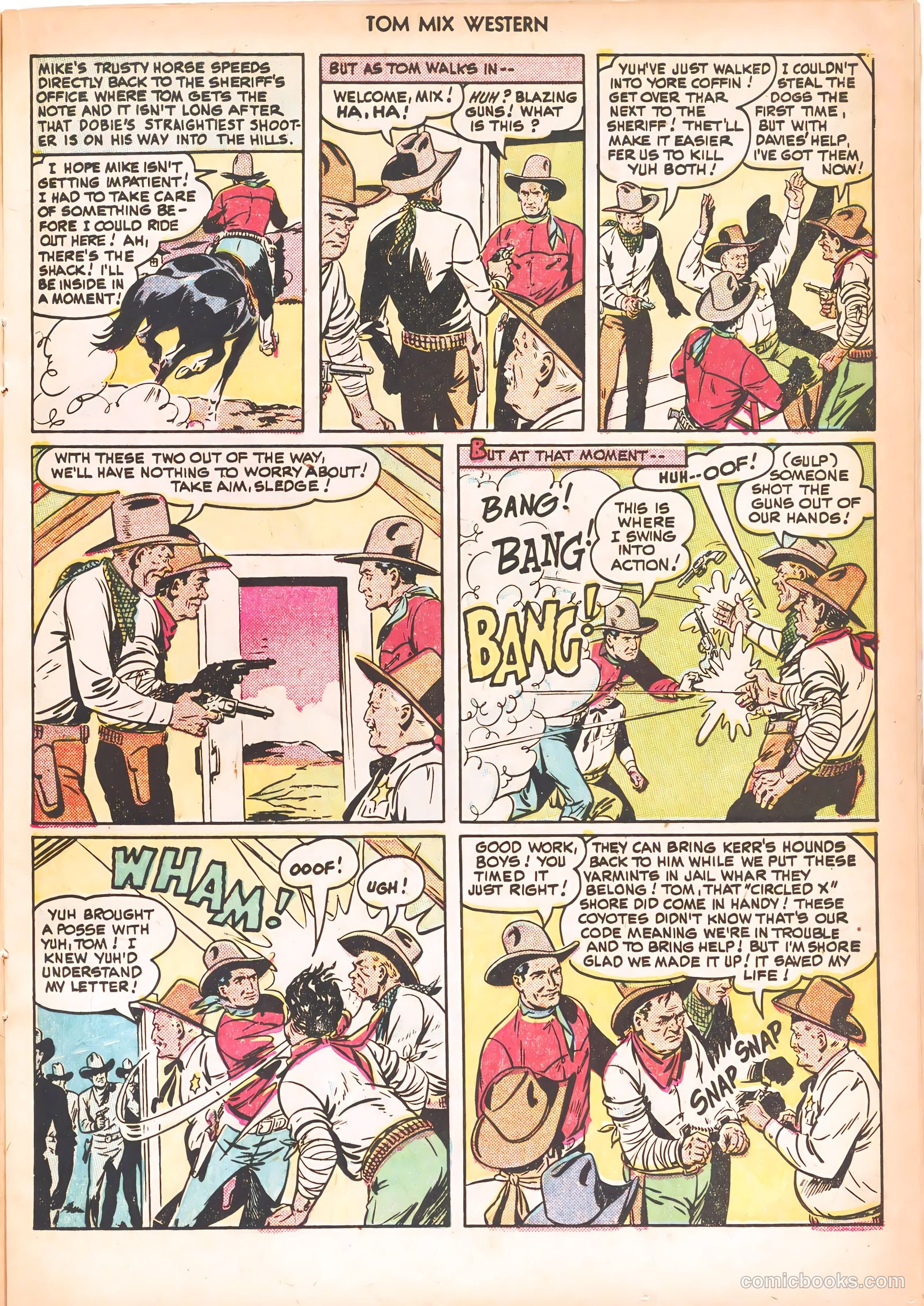 Tom Mix Western #25 — page 25 of 52